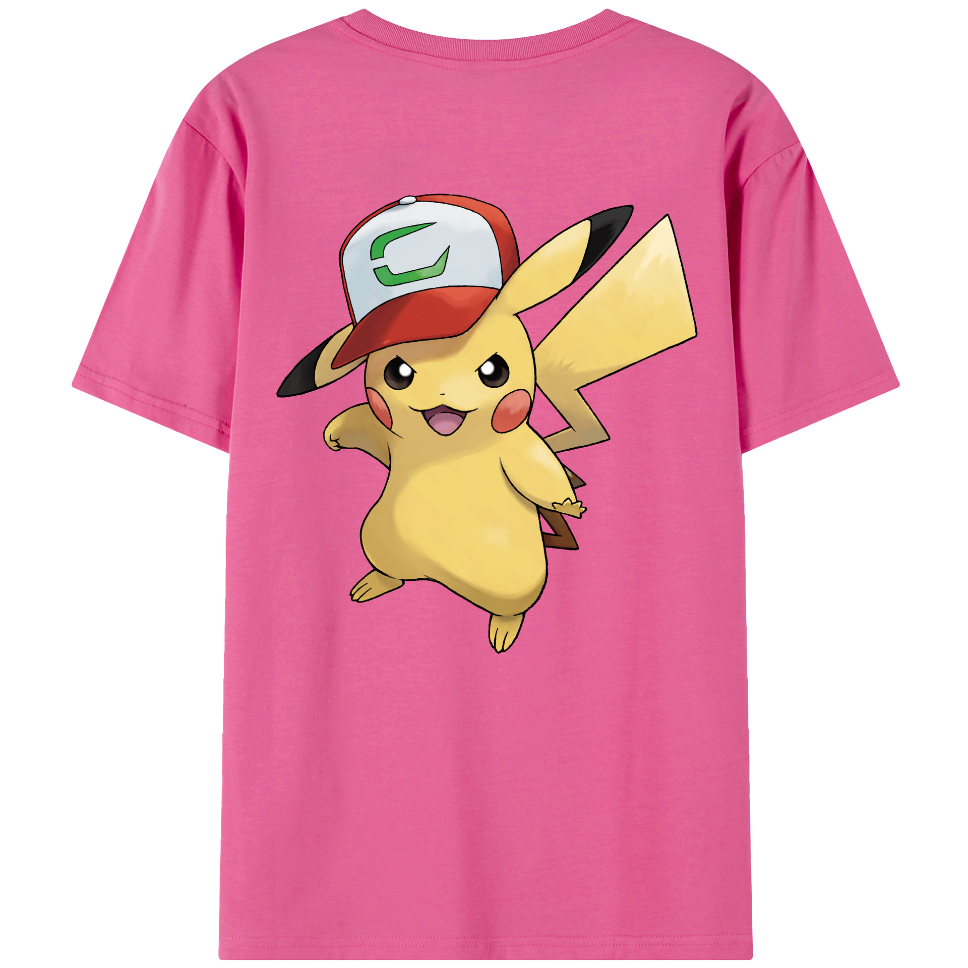 （画像用） ポケットモンスター Pokémon レディース半袖Tシャツ(バックプリント)