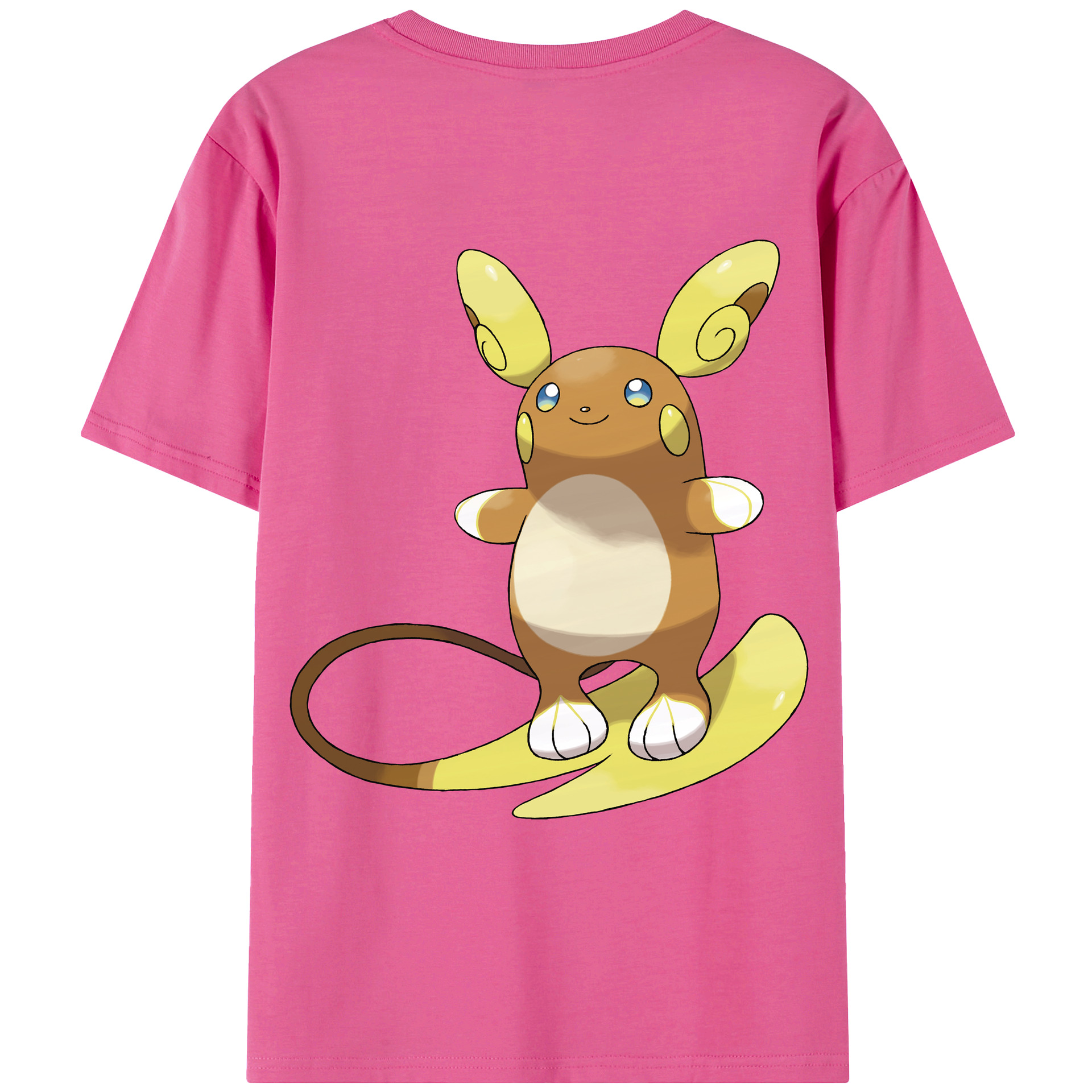 （画像用） ポケットモンスター Pokémon レディース半袖Tシャツ(バックプリント)
