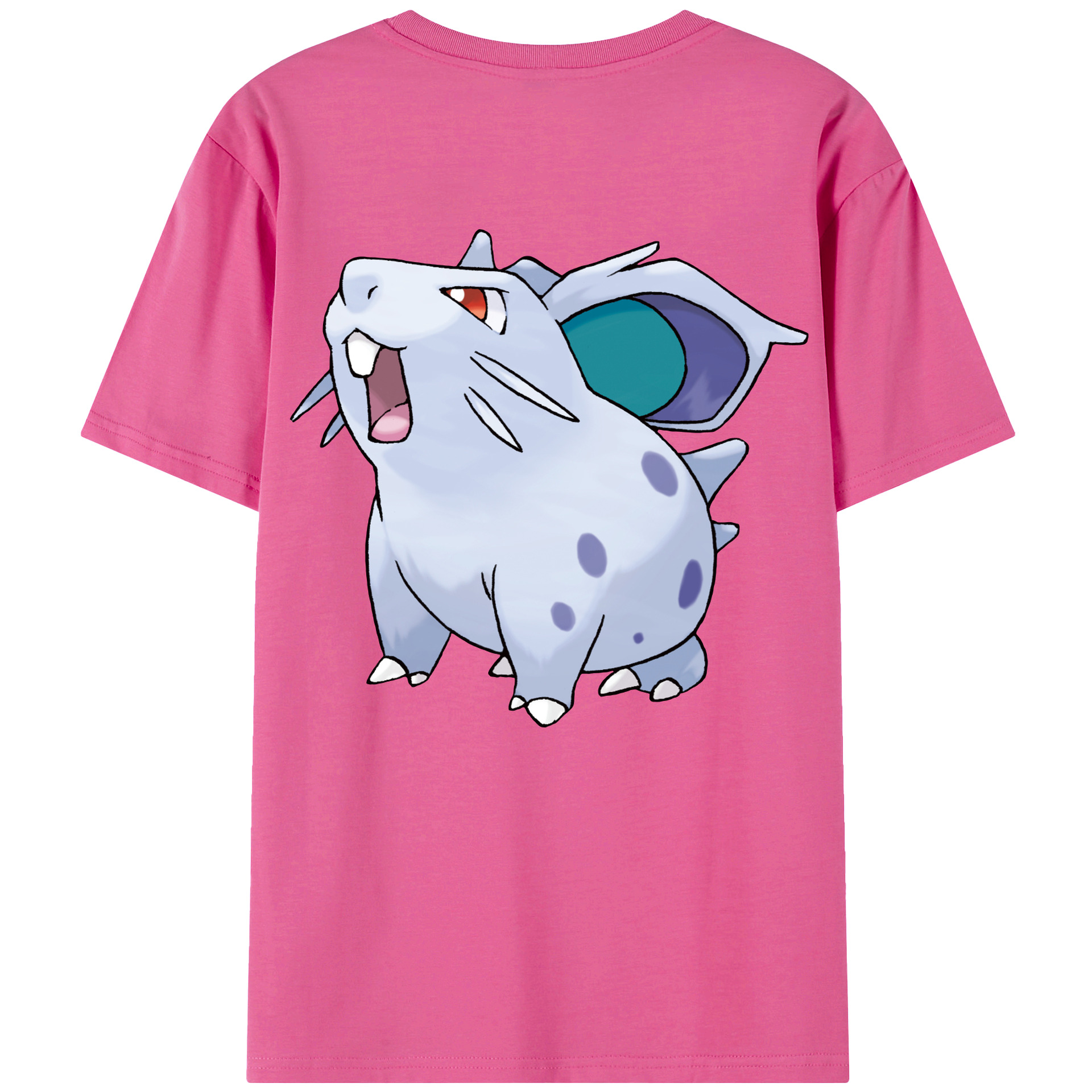 （画像用） ポケットモンスター Pokémon レディース半袖Tシャツ(バックプリント)