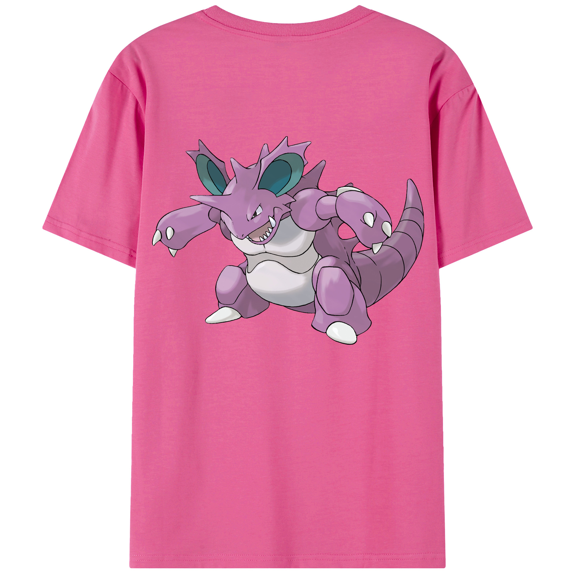 （画像用） ポケットモンスター Pokémon レディース半袖Tシャツ(バックプリント)