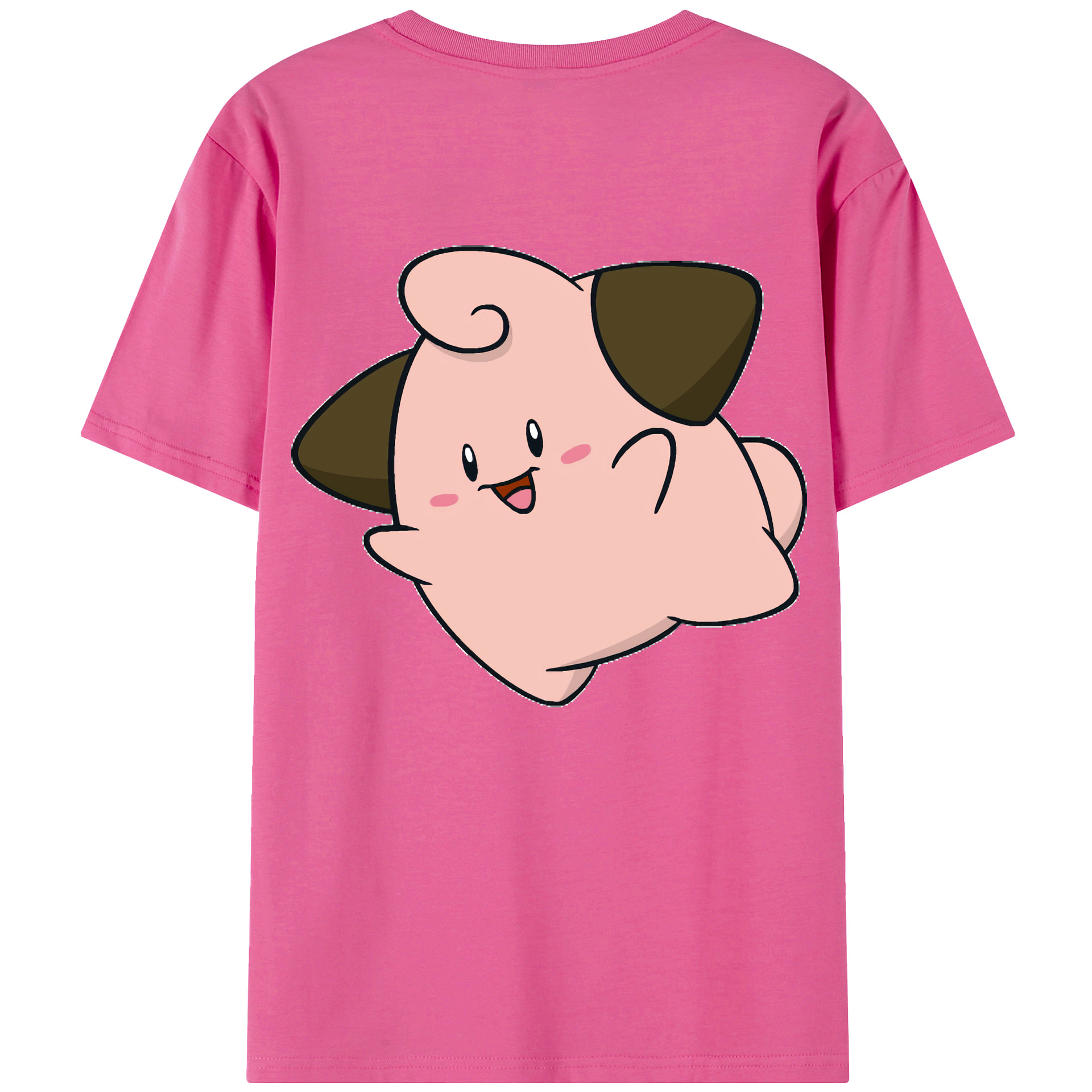 （画像用） ポケットモンスター Pokémon レディース半袖Tシャツ(バックプリント)