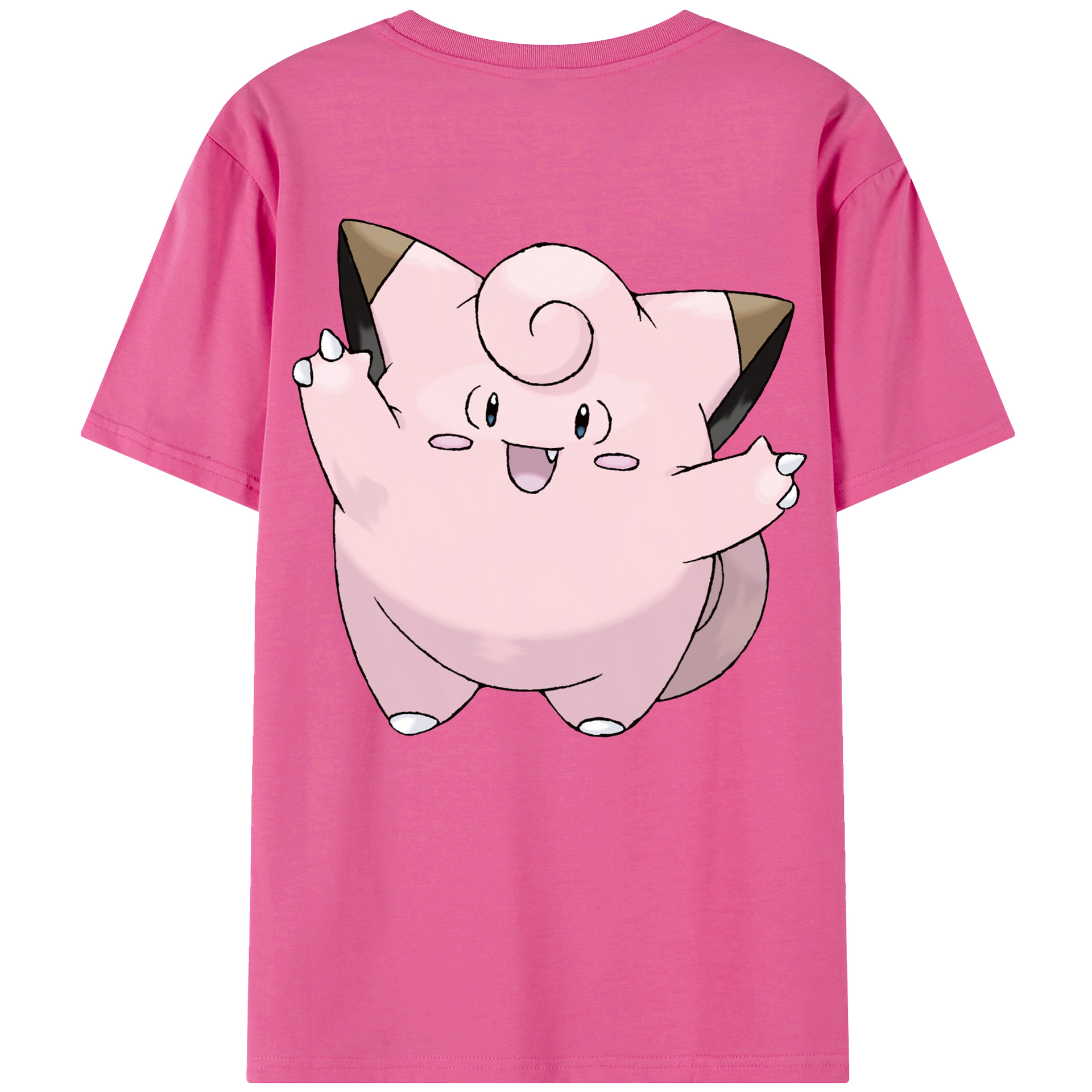 （画像用） ポケットモンスター Pokémon レディース半袖Tシャツ(バックプリント)