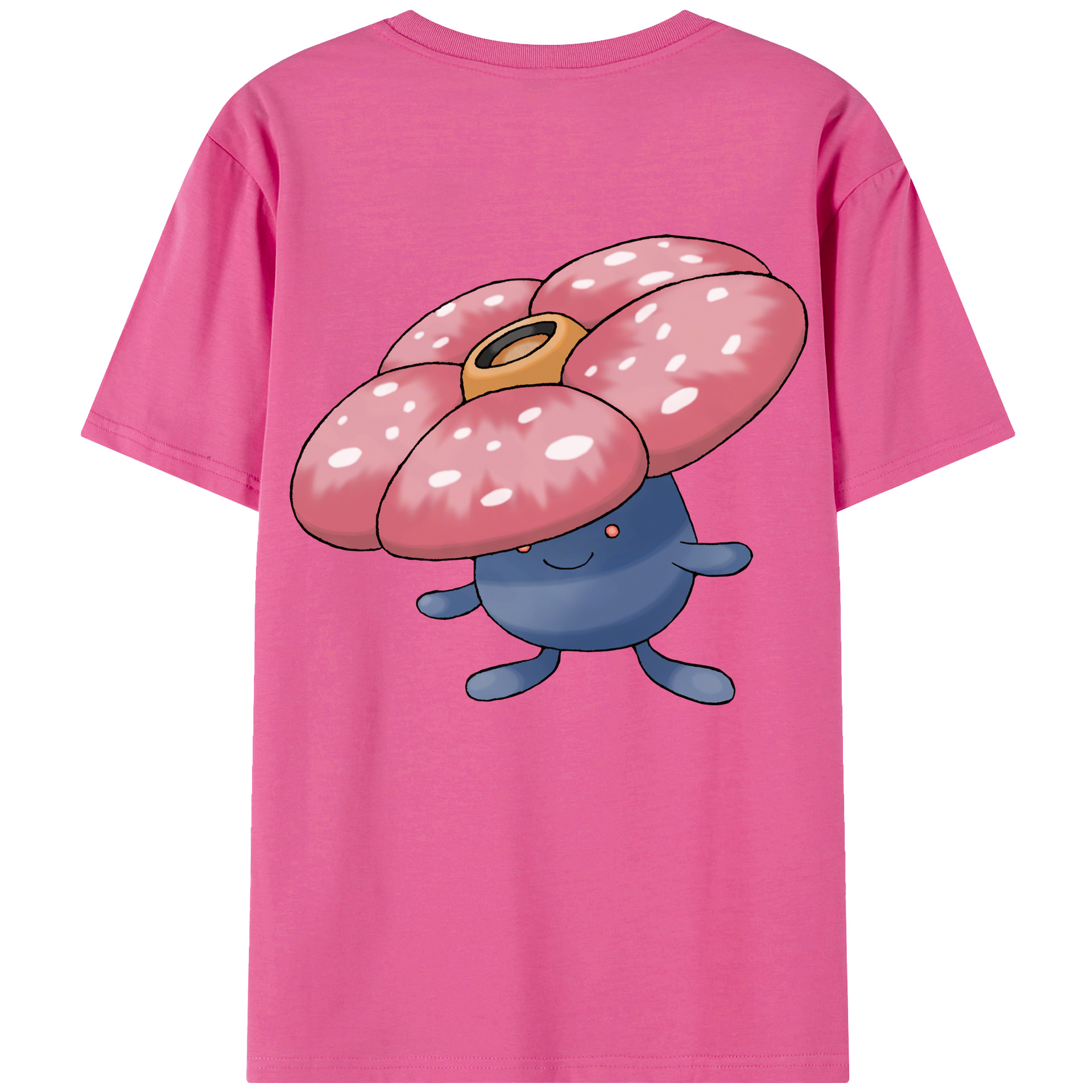 （画像用） ポケットモンスター Pokémon レディース半袖Tシャツ(バックプリント)