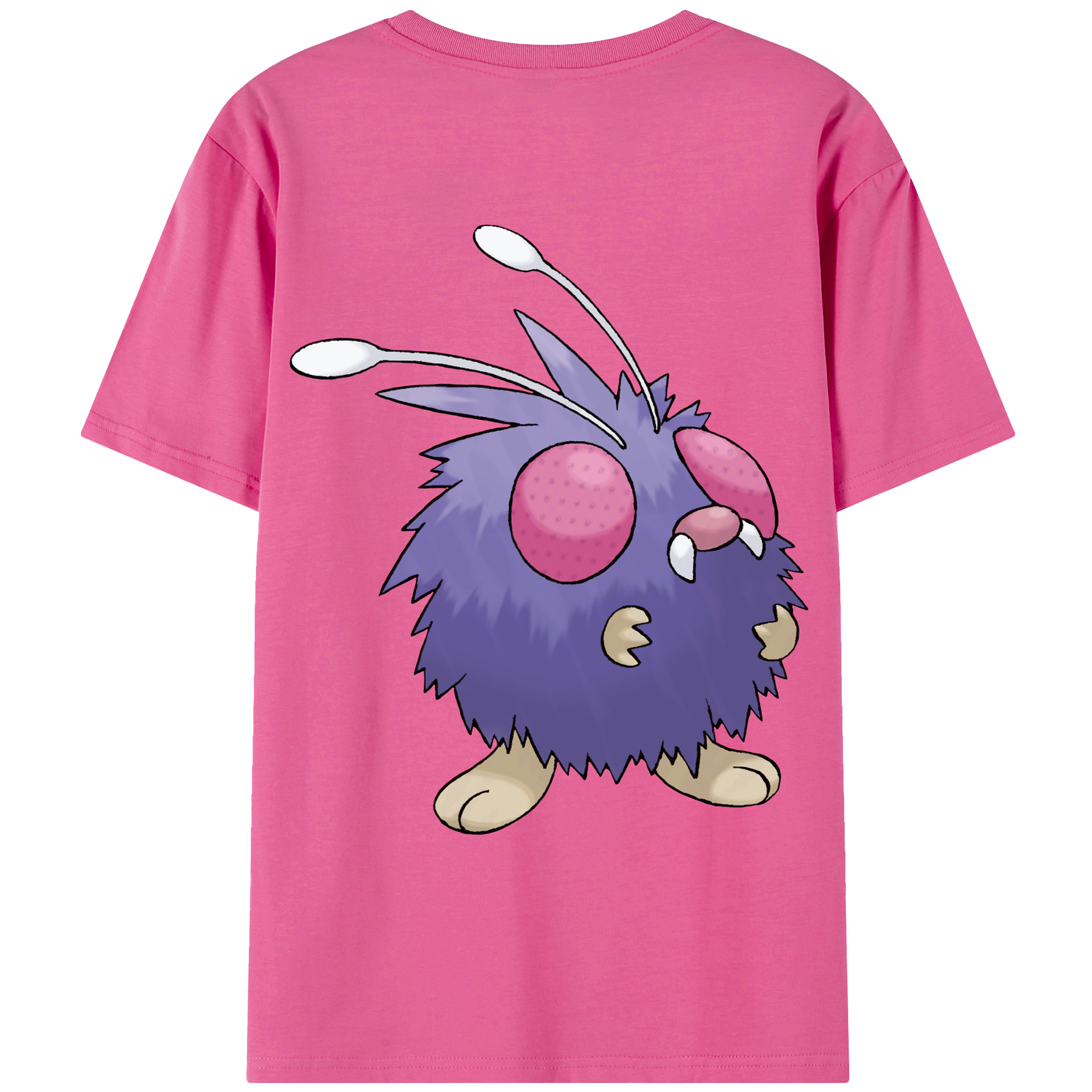 （画像用） ポケットモンスター Pokémon レディース半袖Tシャツ(バックプリント)