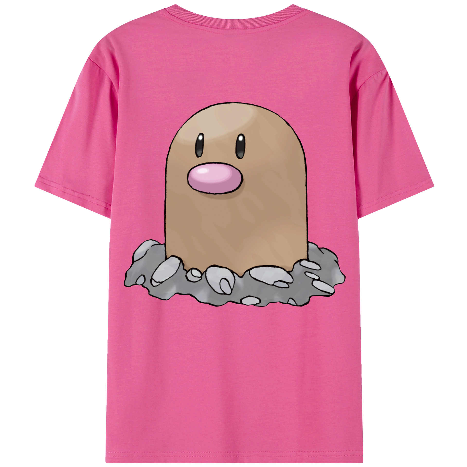 （画像用） ポケットモンスター Pokémon レディース半袖Tシャツ(バックプリント)