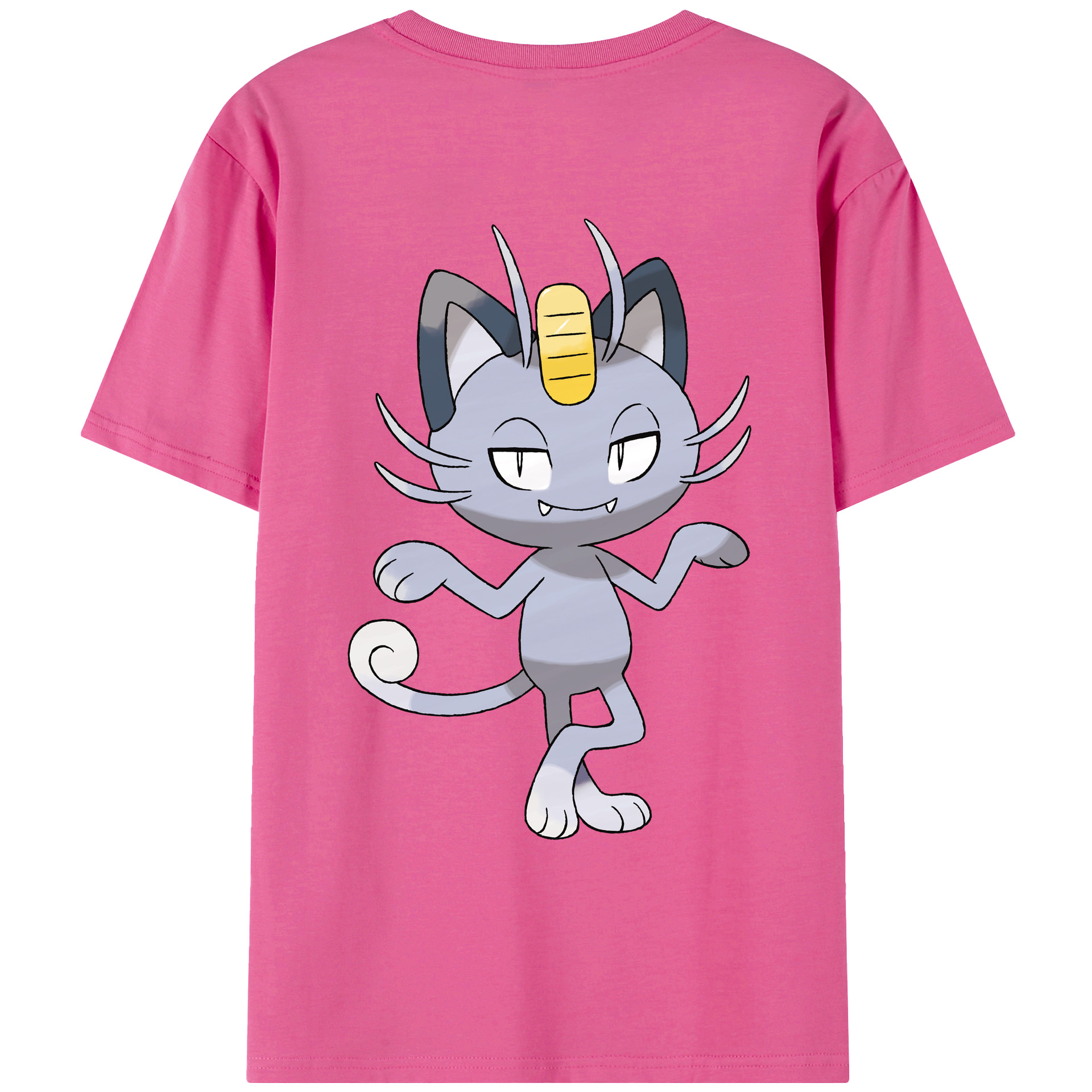 （画像用） ポケットモンスター Pokémon レディース半袖Tシャツ(バックプリント)