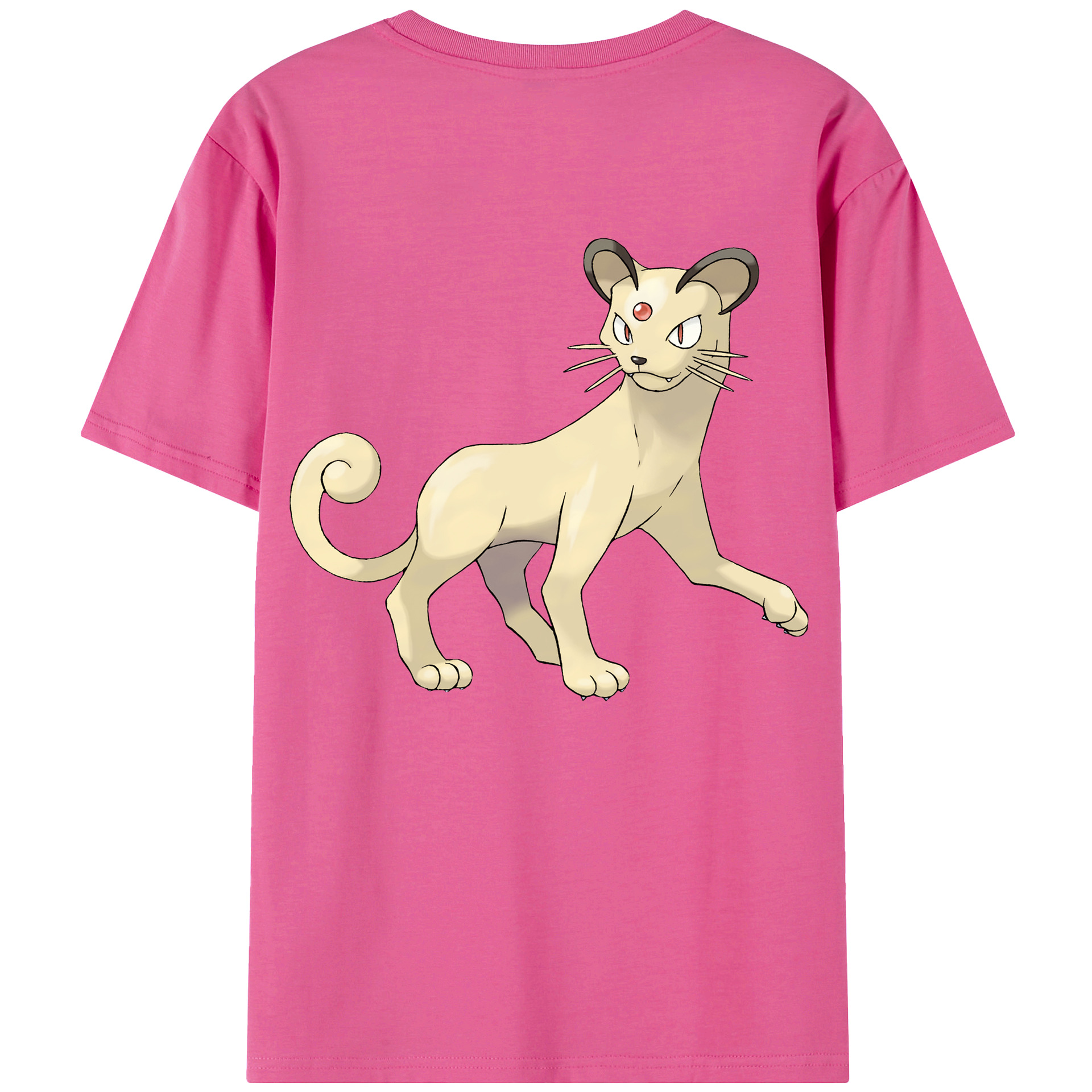 （画像用） ポケットモンスター Pokémon レディース半袖Tシャツ(バックプリント)