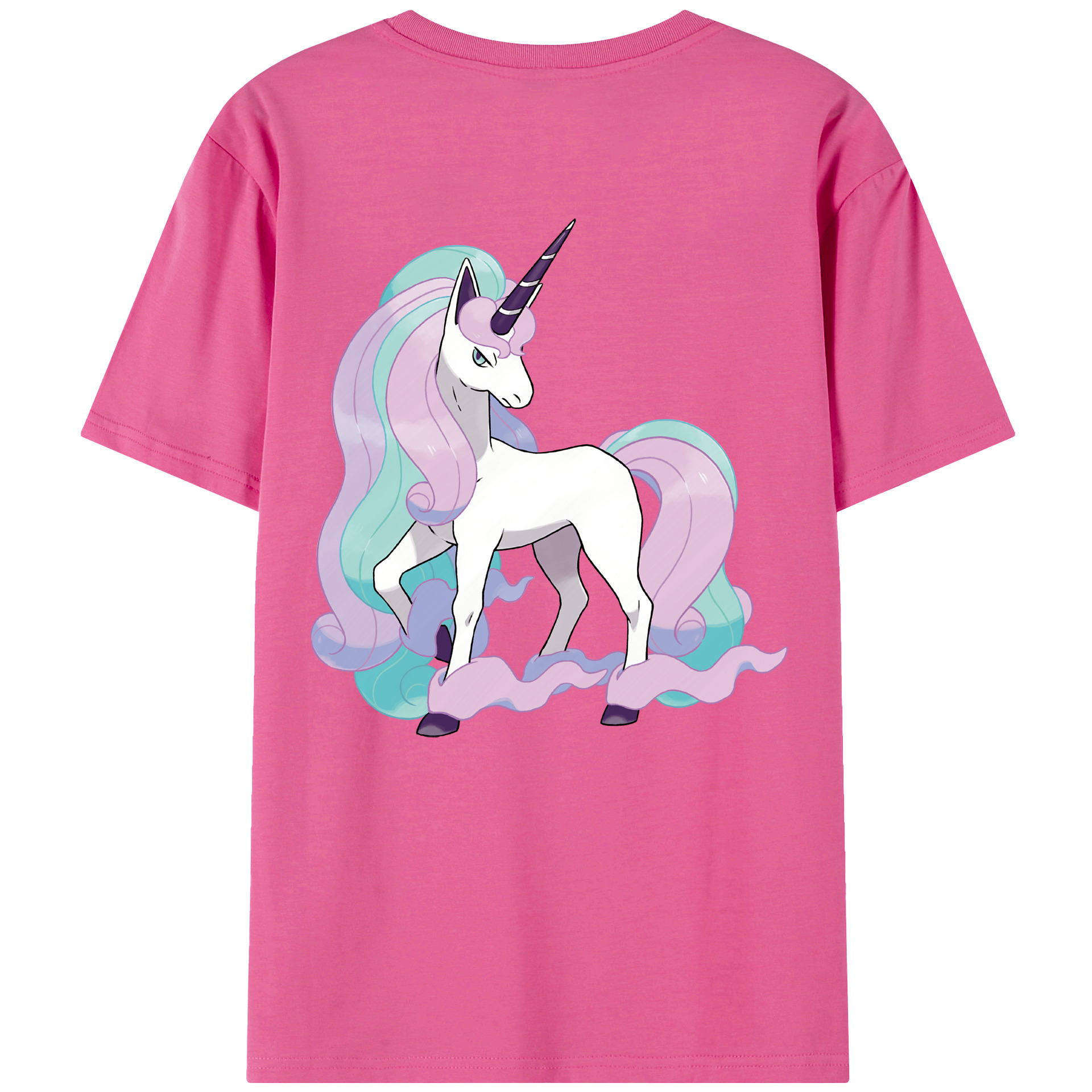 （画像用） ポケットモンスター Pokémon レディース半袖Tシャツ(バックプリント)