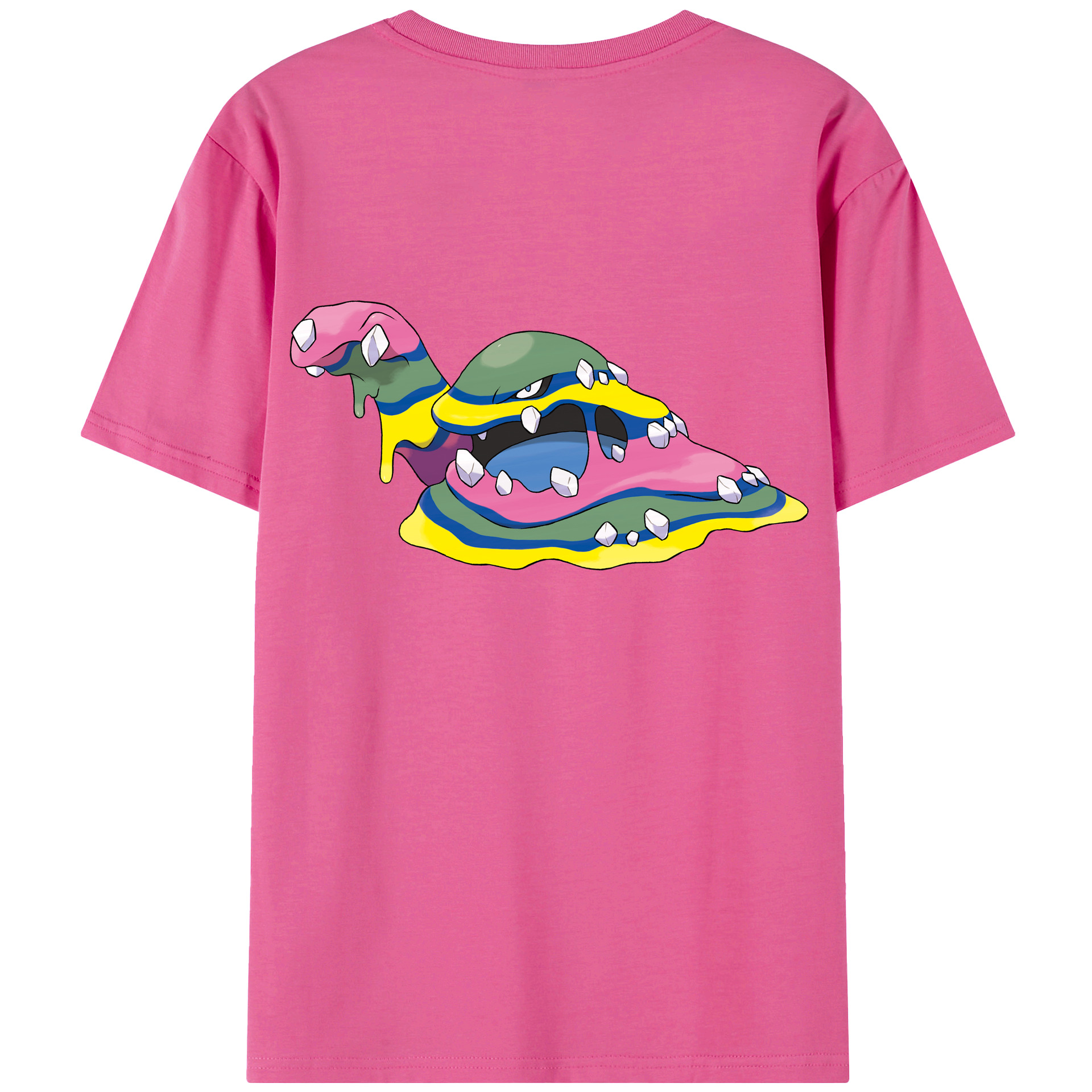 （画像用） ポケットモンスター Pokémon レディース半袖Tシャツ(バックプリント)
