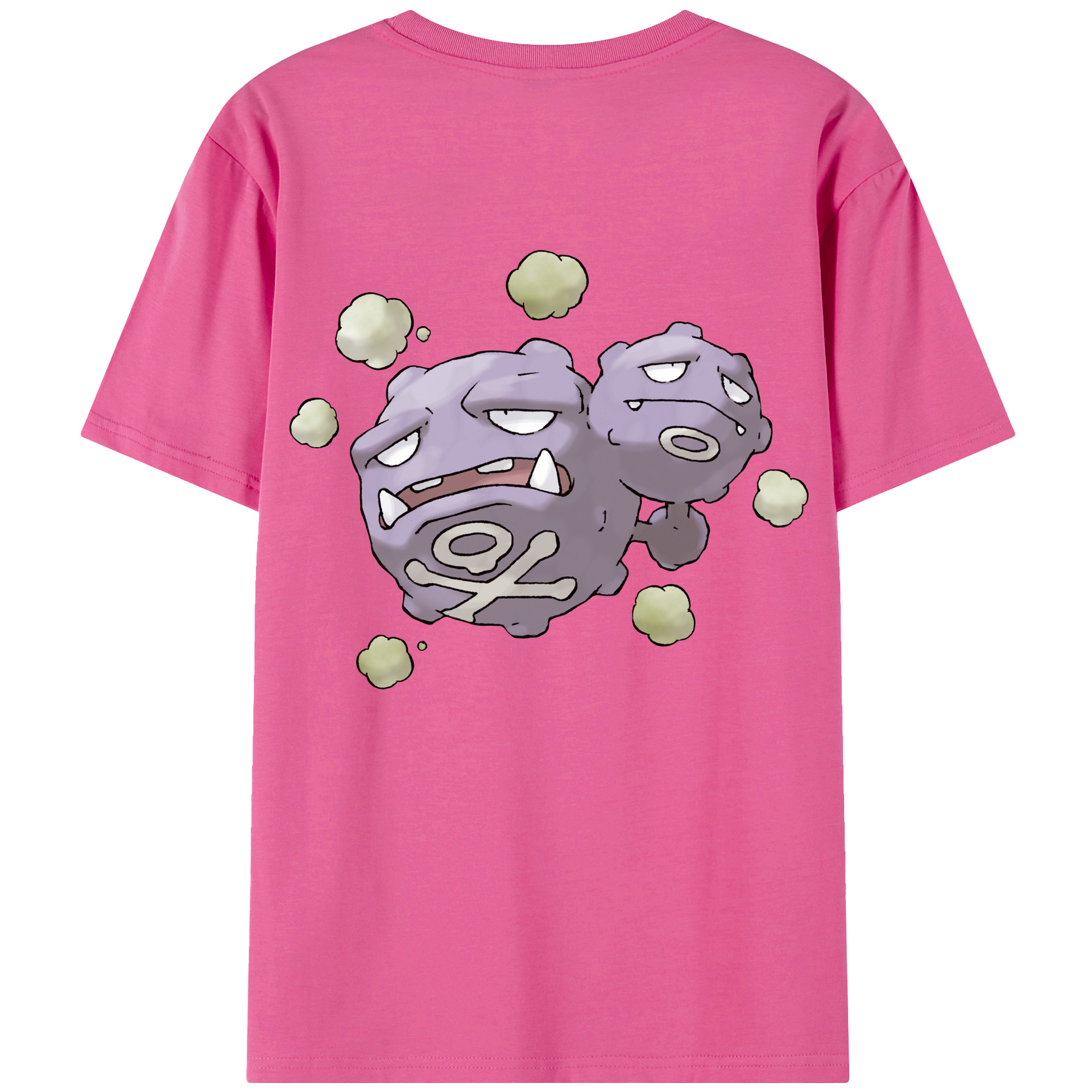 （画像用） ポケットモンスター Pokémon レディース半袖Tシャツ(バックプリント)