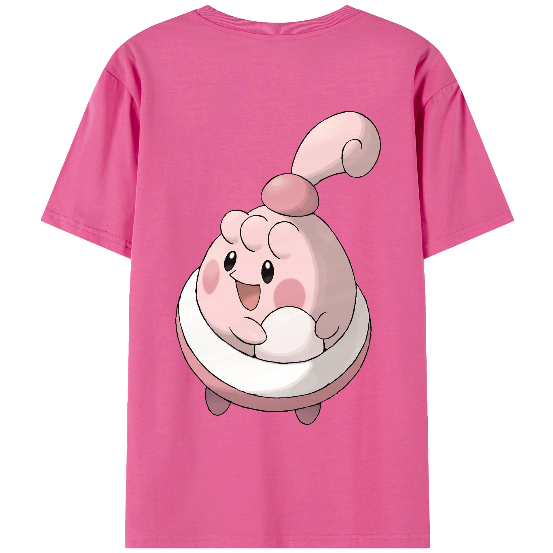 （画像用） ポケットモンスター Pokémon レディース半袖Tシャツ(バックプリント)