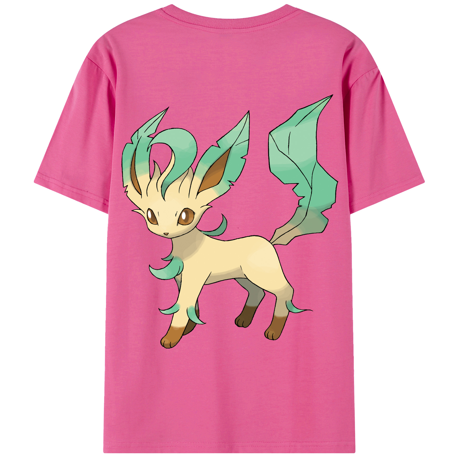 （画像用） ポケットモンスター Pokémon レディース半袖Tシャツ(バックプリント)