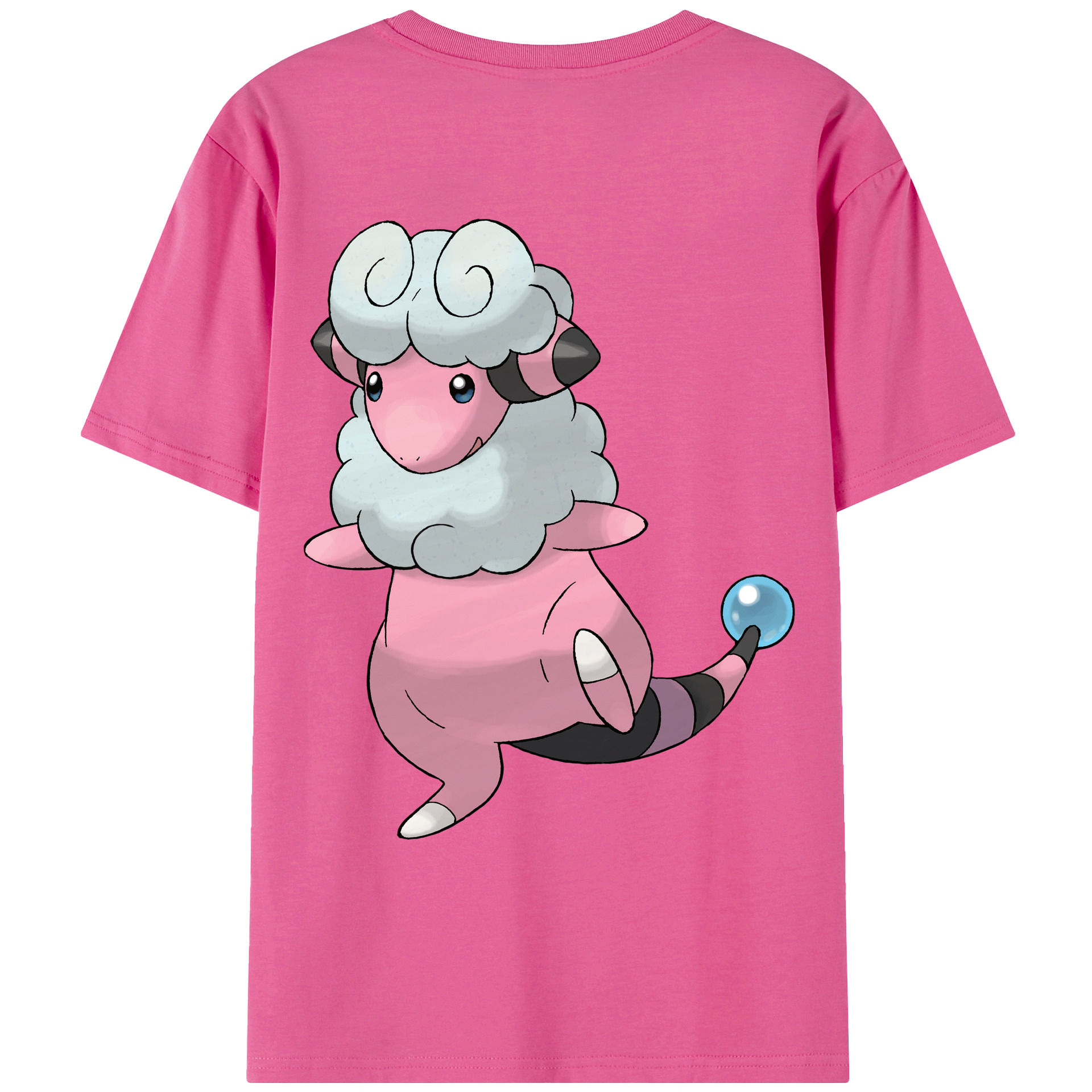 （画像用） ポケットモンスター Pokémon レディース半袖Tシャツ(バックプリント)