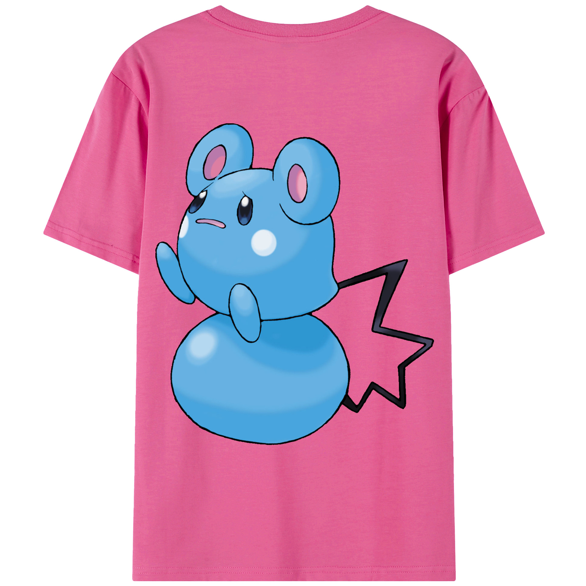 （画像用） ポケットモンスター Pokémon レディース半袖Tシャツ(バックプリント)