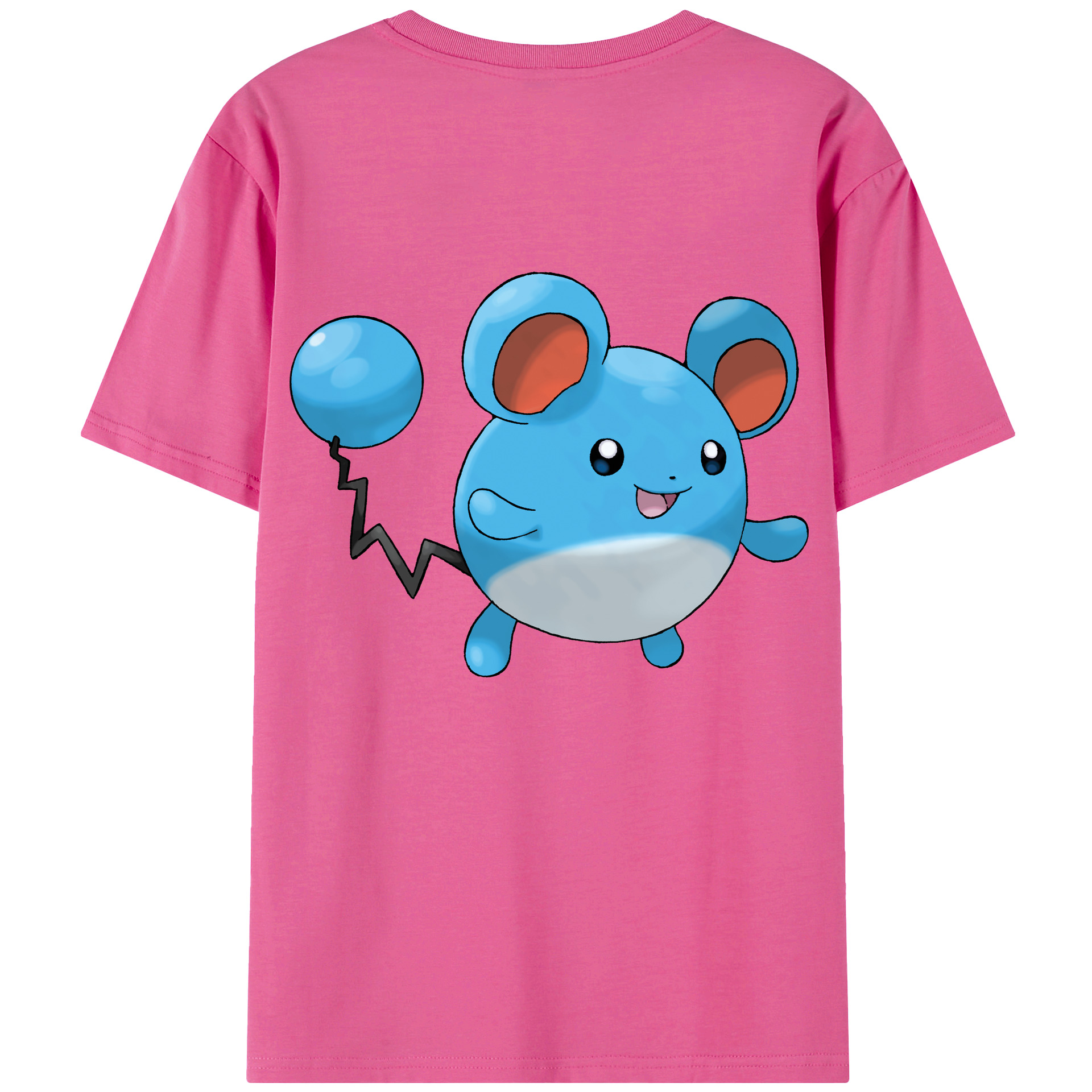（画像用） ポケットモンスター Pokémon レディース半袖Tシャツ(バックプリント)
