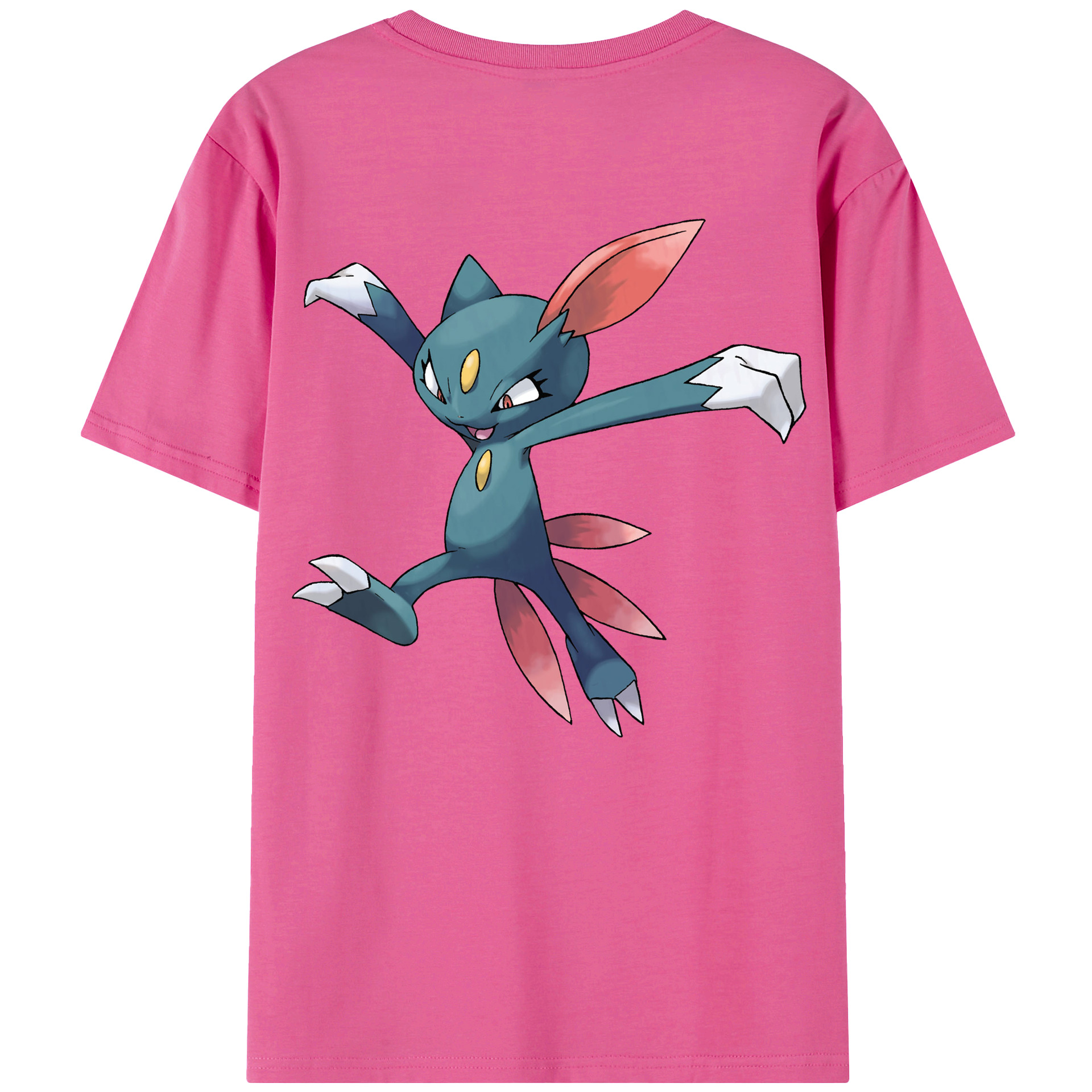 （画像用） ポケットモンスター Pokémon レディース半袖Tシャツ(バックプリント)
