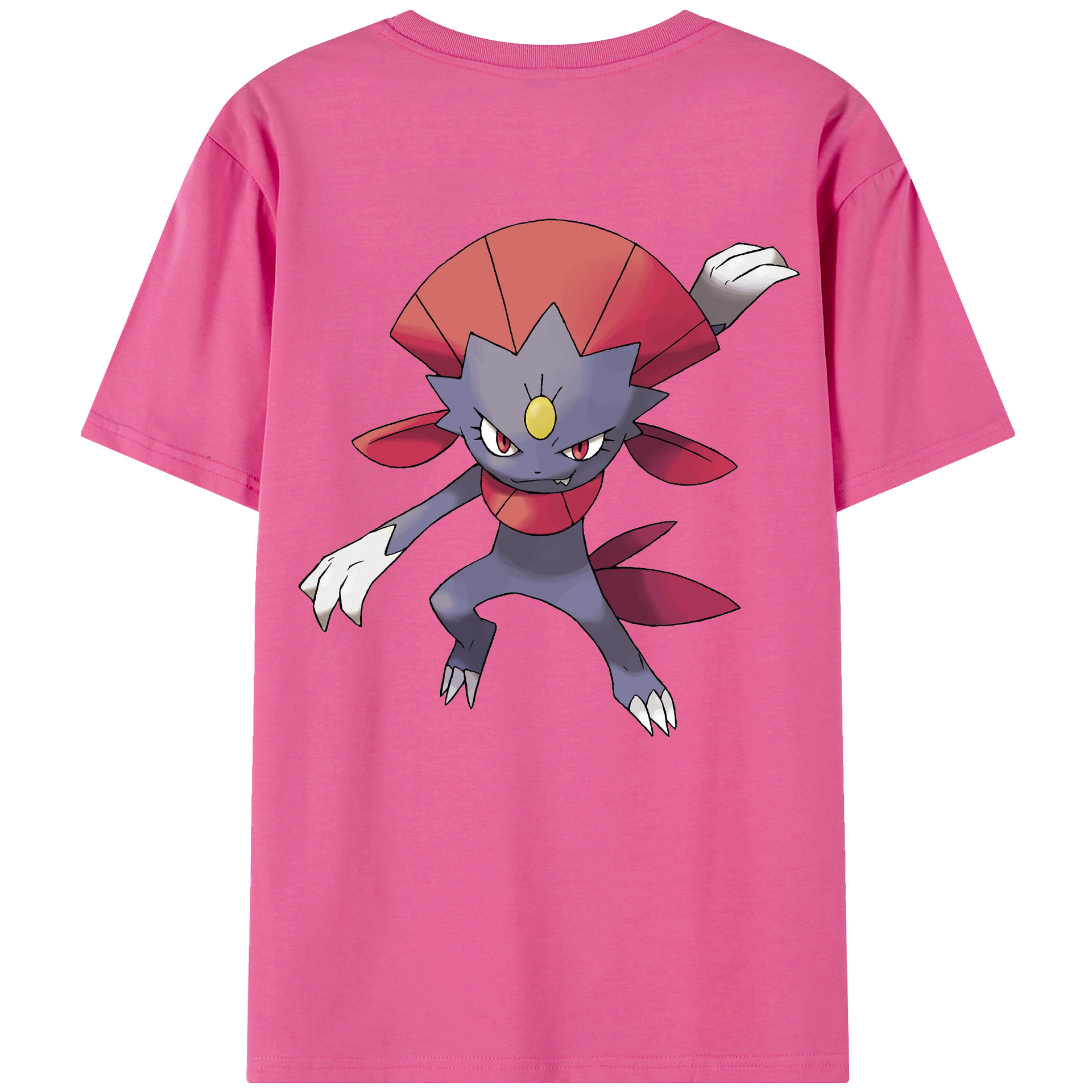 （画像用） ポケットモンスター Pokémon レディース半袖Tシャツ(バックプリント)