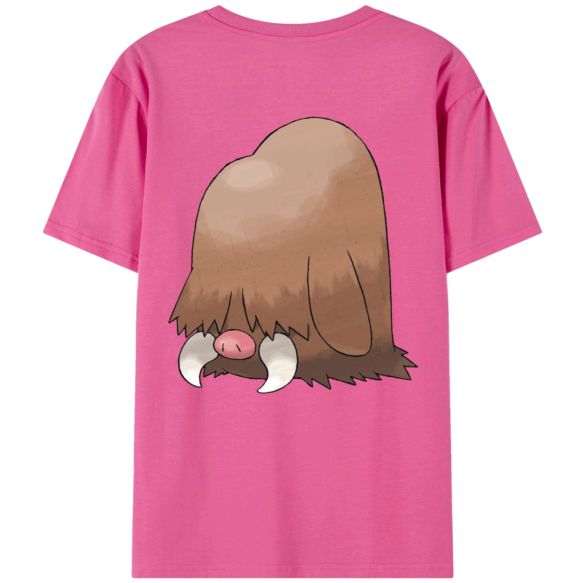 （画像用） ポケットモンスター Pokémon レディース半袖Tシャツ(バックプリント)