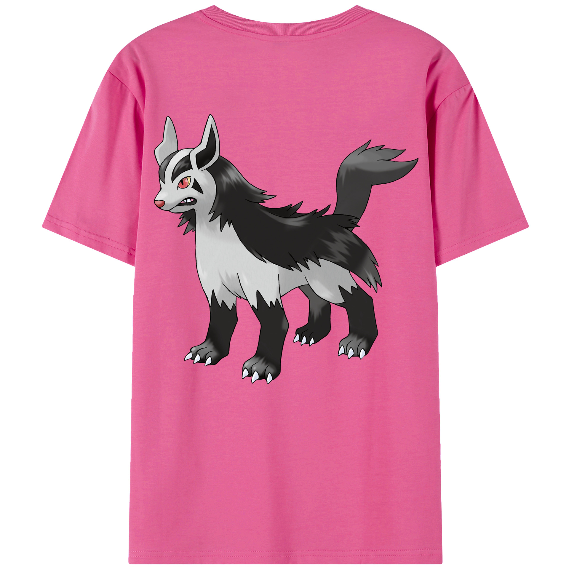 （画像用） ポケットモンスター Pokémon レディース半袖Tシャツ(バックプリント)