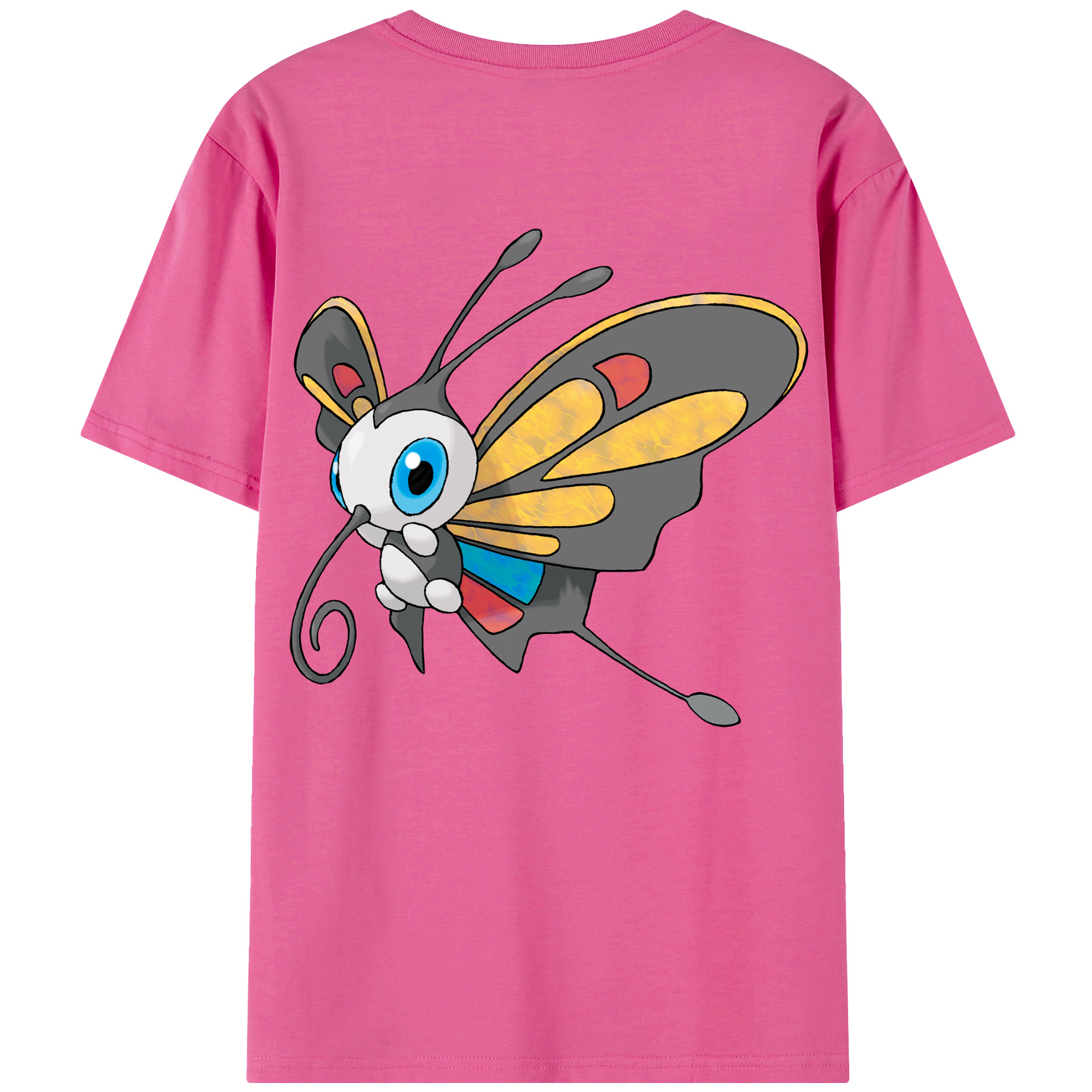 （画像用） ポケットモンスター Pokémon レディース半袖Tシャツ(バックプリント)