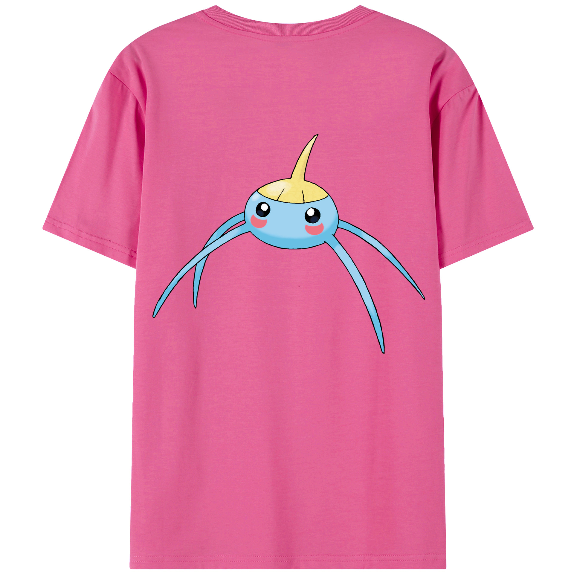 （画像用） ポケットモンスター Pokémon レディース半袖Tシャツ(バックプリント)