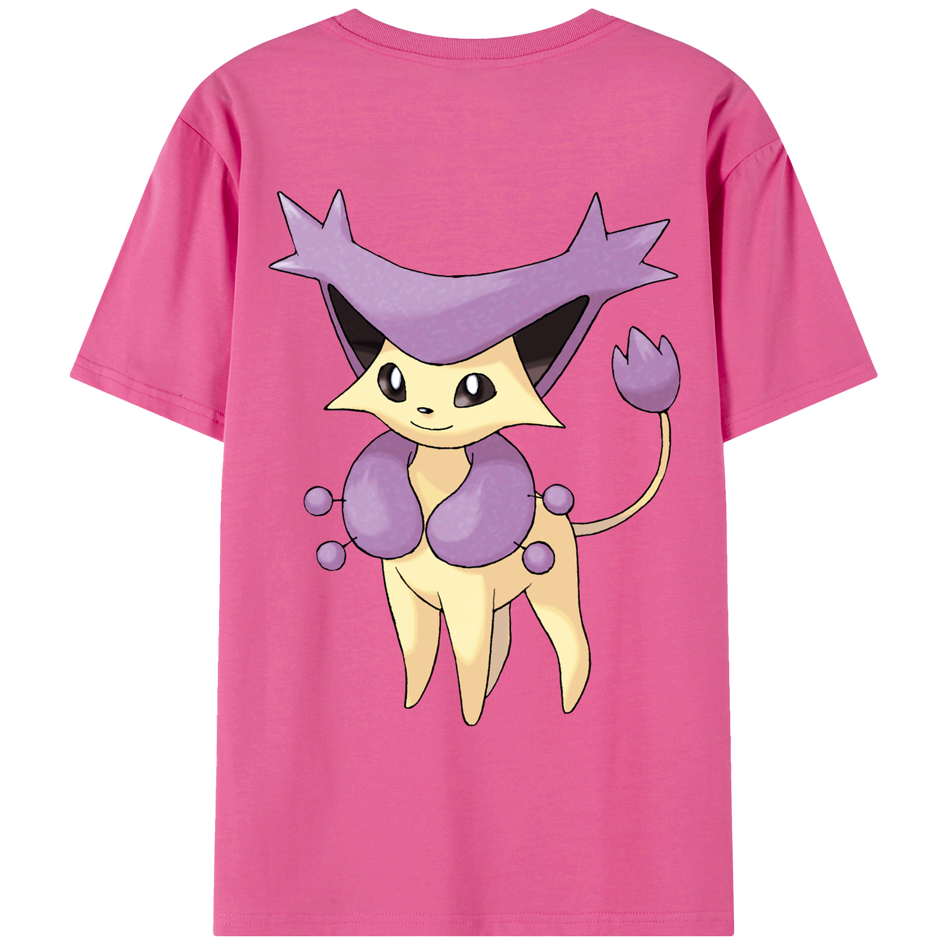 （画像用） ポケットモンスター Pokémon レディース半袖Tシャツ(バックプリント)
