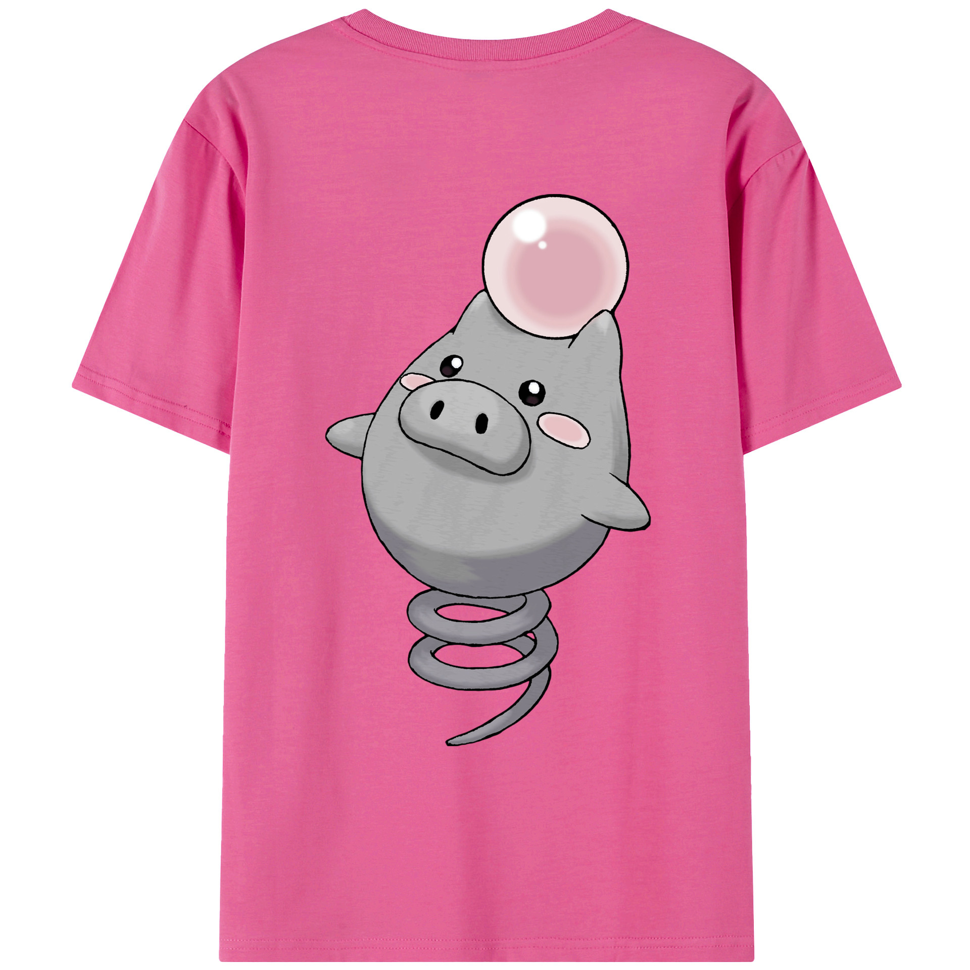 （画像用） ポケットモンスター Pokémon レディース半袖Tシャツ(バックプリント)