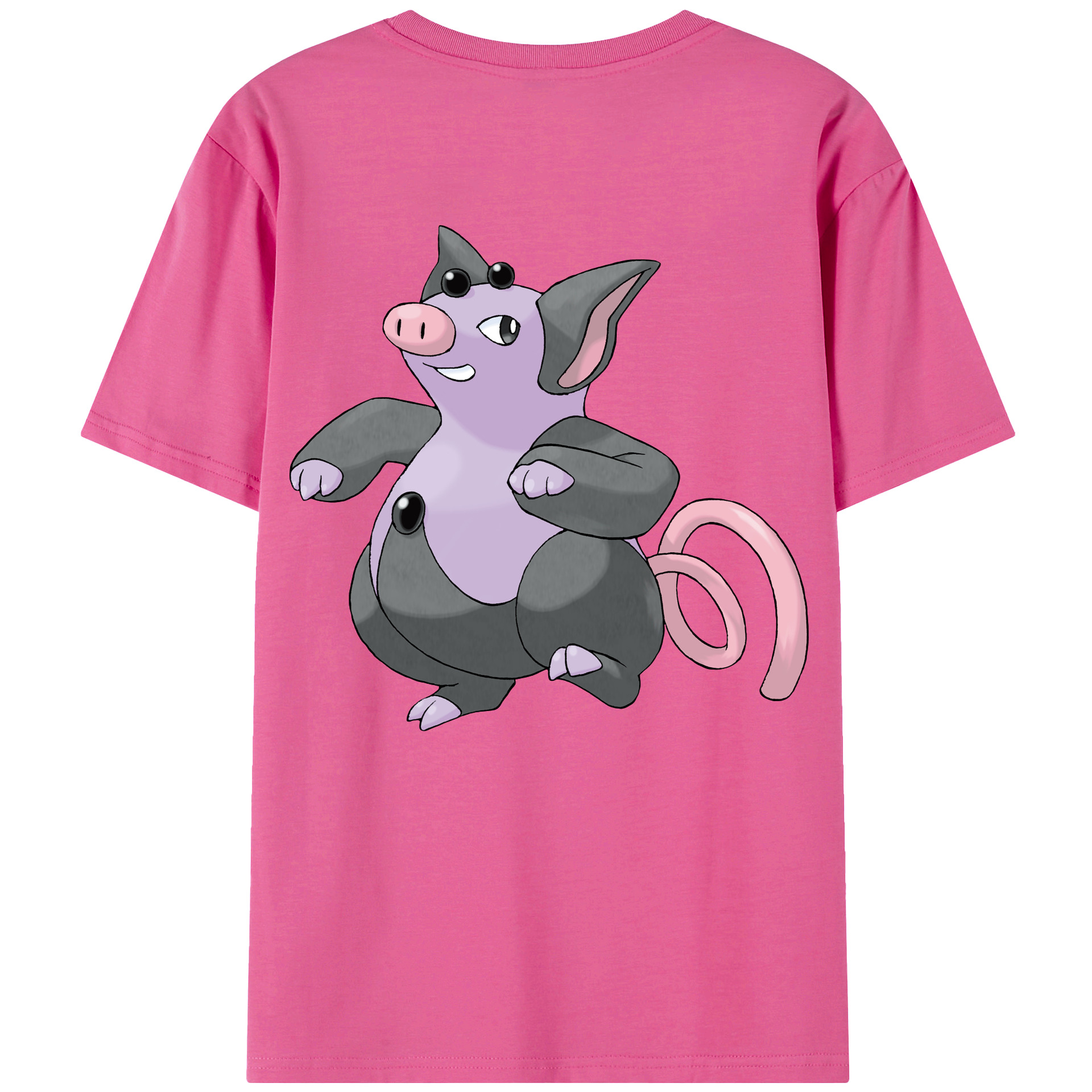 （画像用） ポケットモンスター Pokémon レディース半袖Tシャツ(バックプリント)