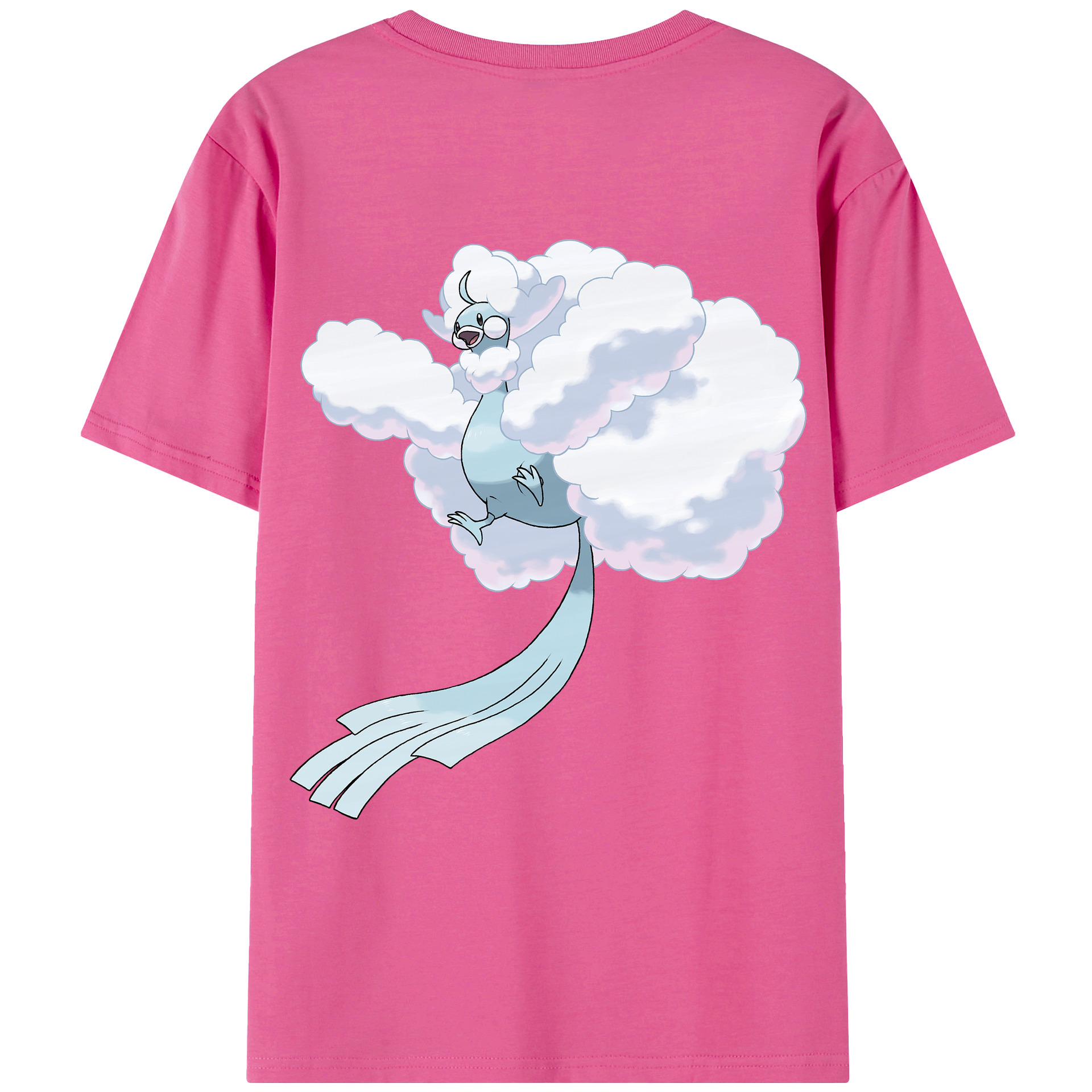 （画像用） ポケットモンスター Pokémon レディース半袖Tシャツ(バックプリント)