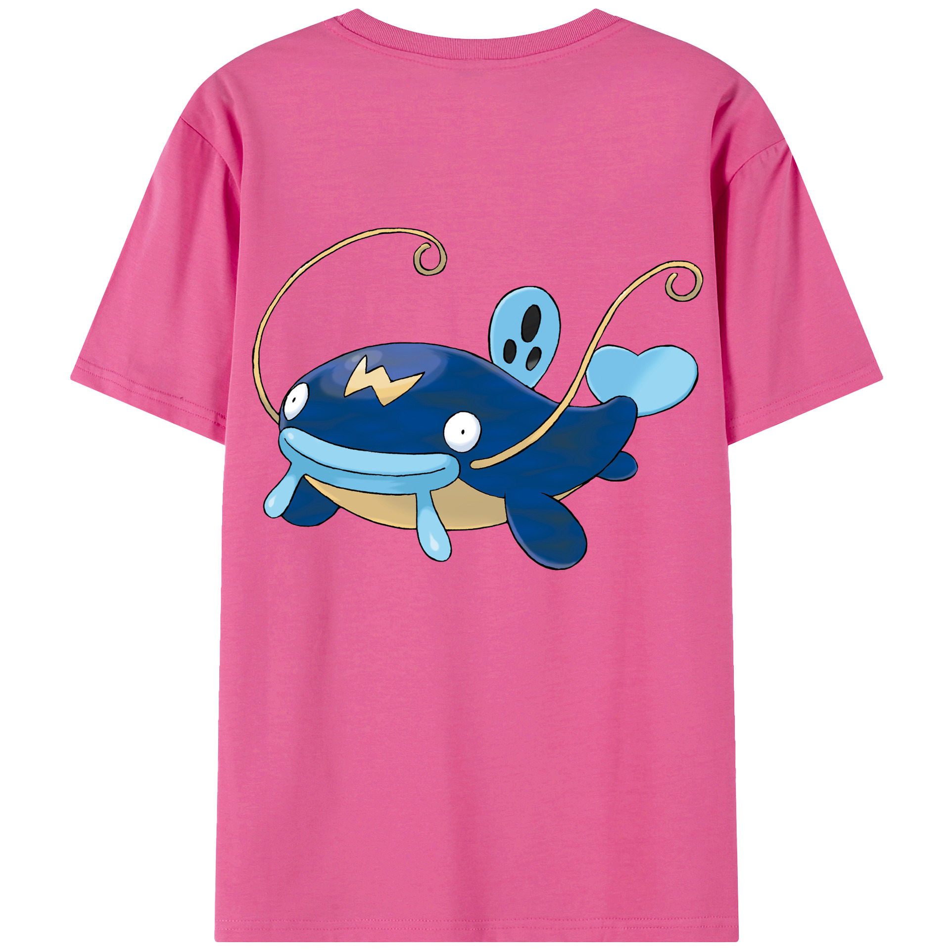 （画像用） ポケットモンスター Pokémon レディース半袖Tシャツ(バックプリント)