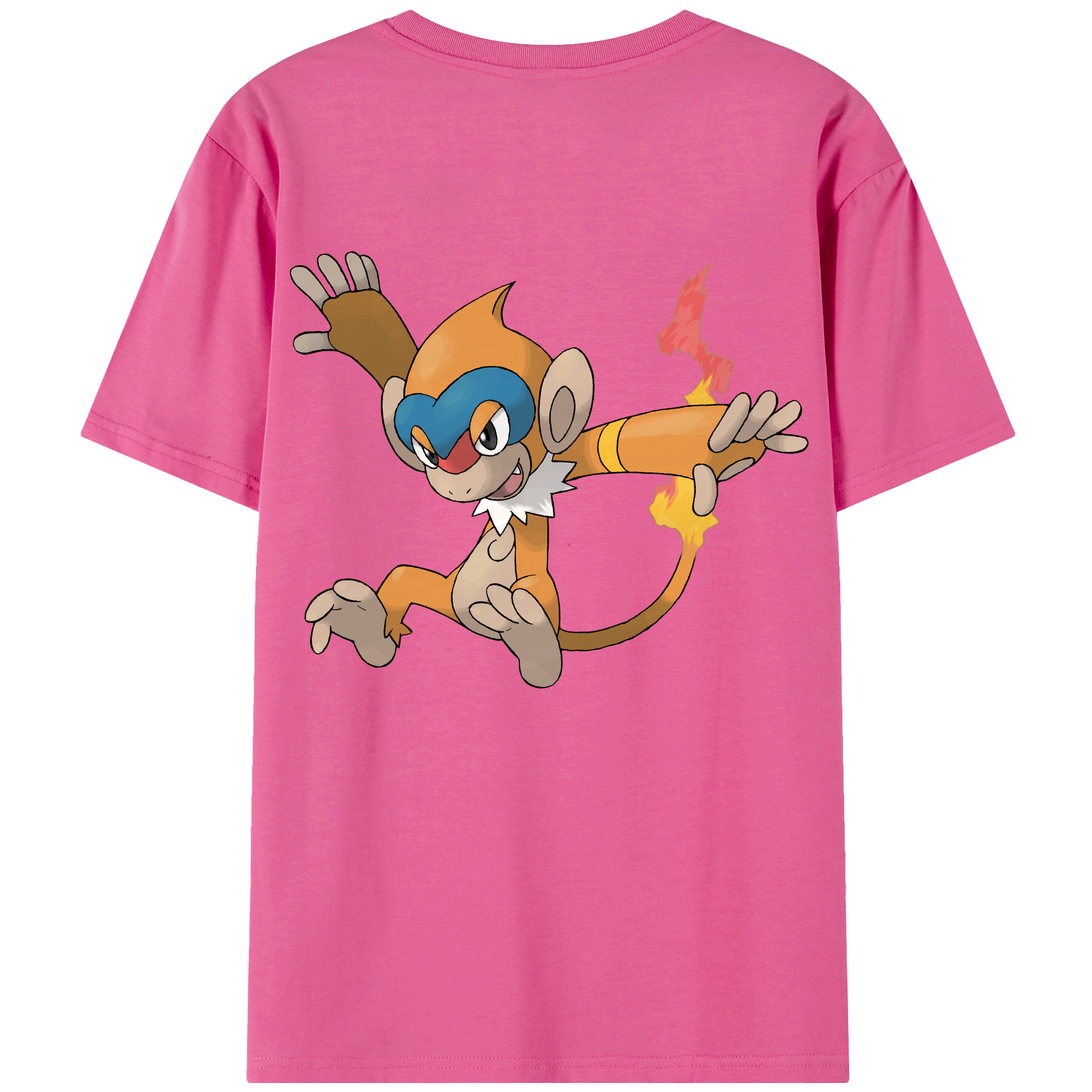 （画像用） ポケットモンスター Pokémon レディース半袖Tシャツ(バックプリント)