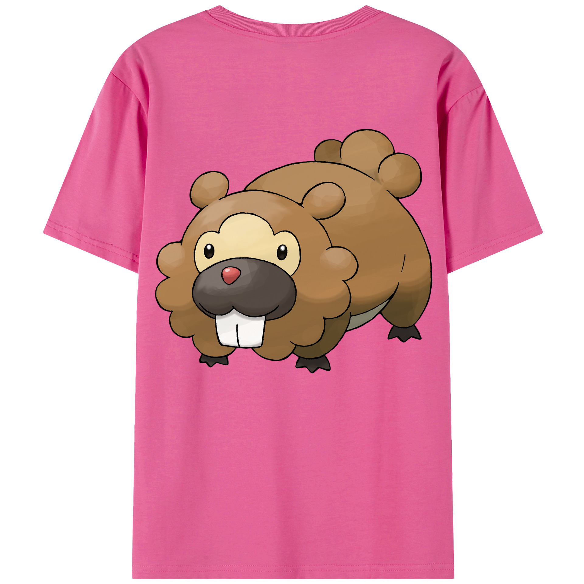 （画像用） ポケットモンスター Pokémon レディース半袖Tシャツ(バックプリント)