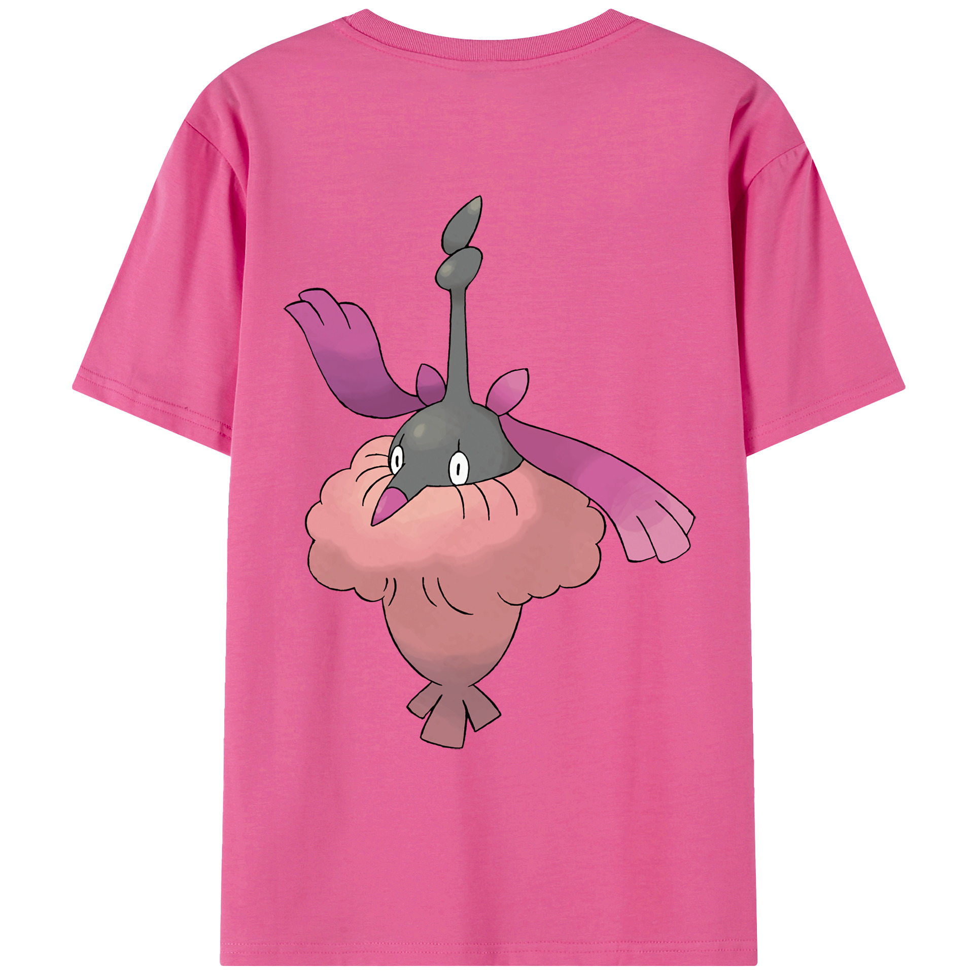 （画像用） ポケットモンスター Pokémon レディース半袖Tシャツ(バックプリント)