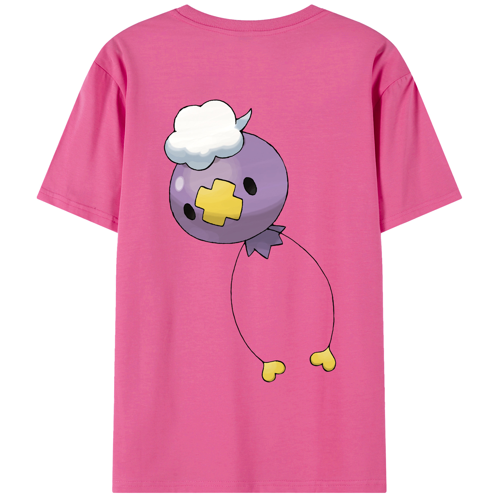 （画像用） ポケットモンスター Pokémon レディース半袖Tシャツ(バックプリント)