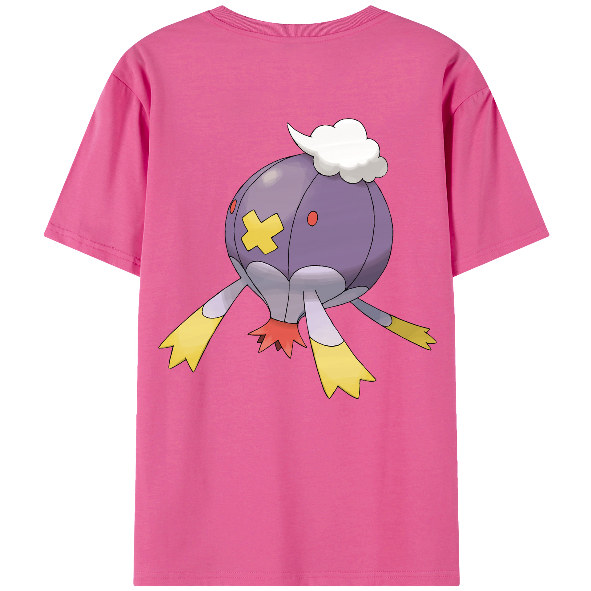 （画像用） ポケットモンスター Pokémon レディース半袖Tシャツ(バックプリント)