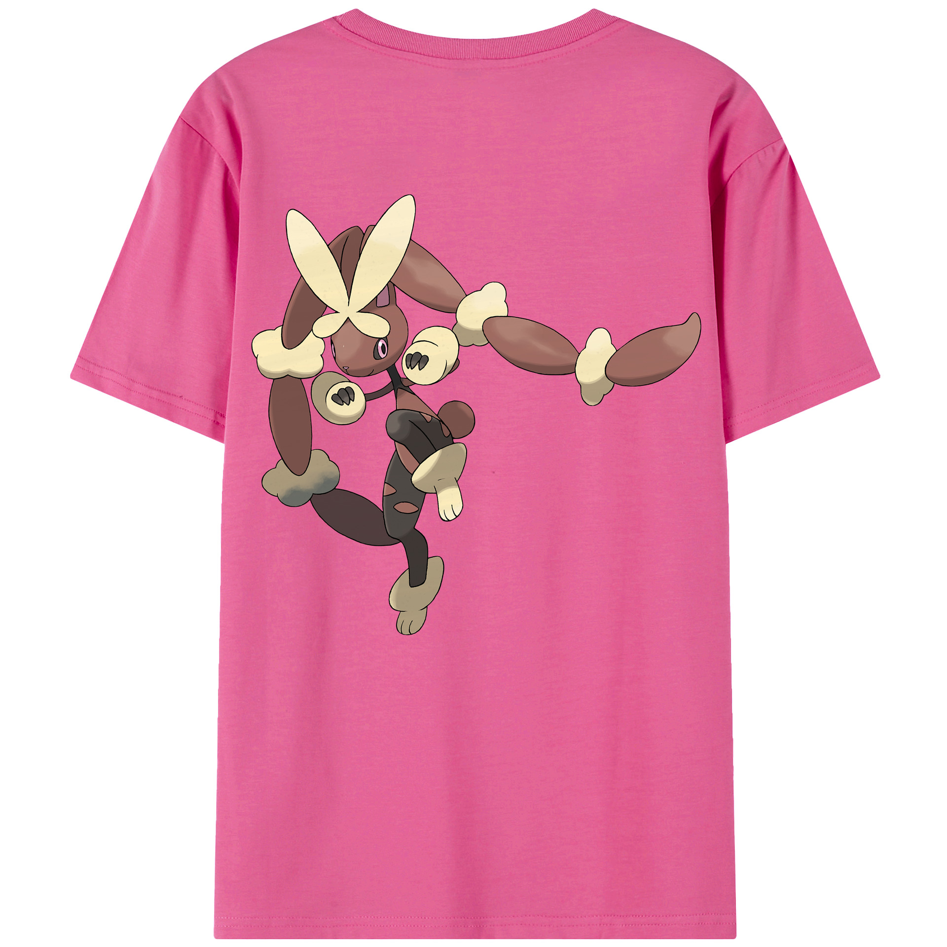 （画像用） ポケットモンスター Pokémon レディース半袖Tシャツ(バックプリント)