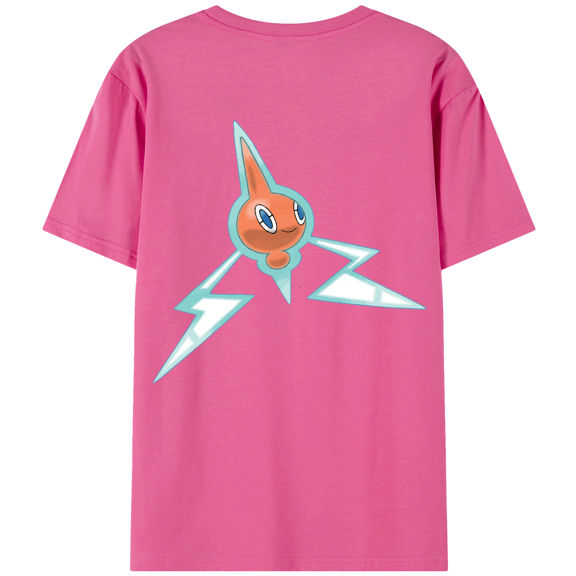（画像用） ポケットモンスター Pokémon レディース半袖Tシャツ(バックプリント)