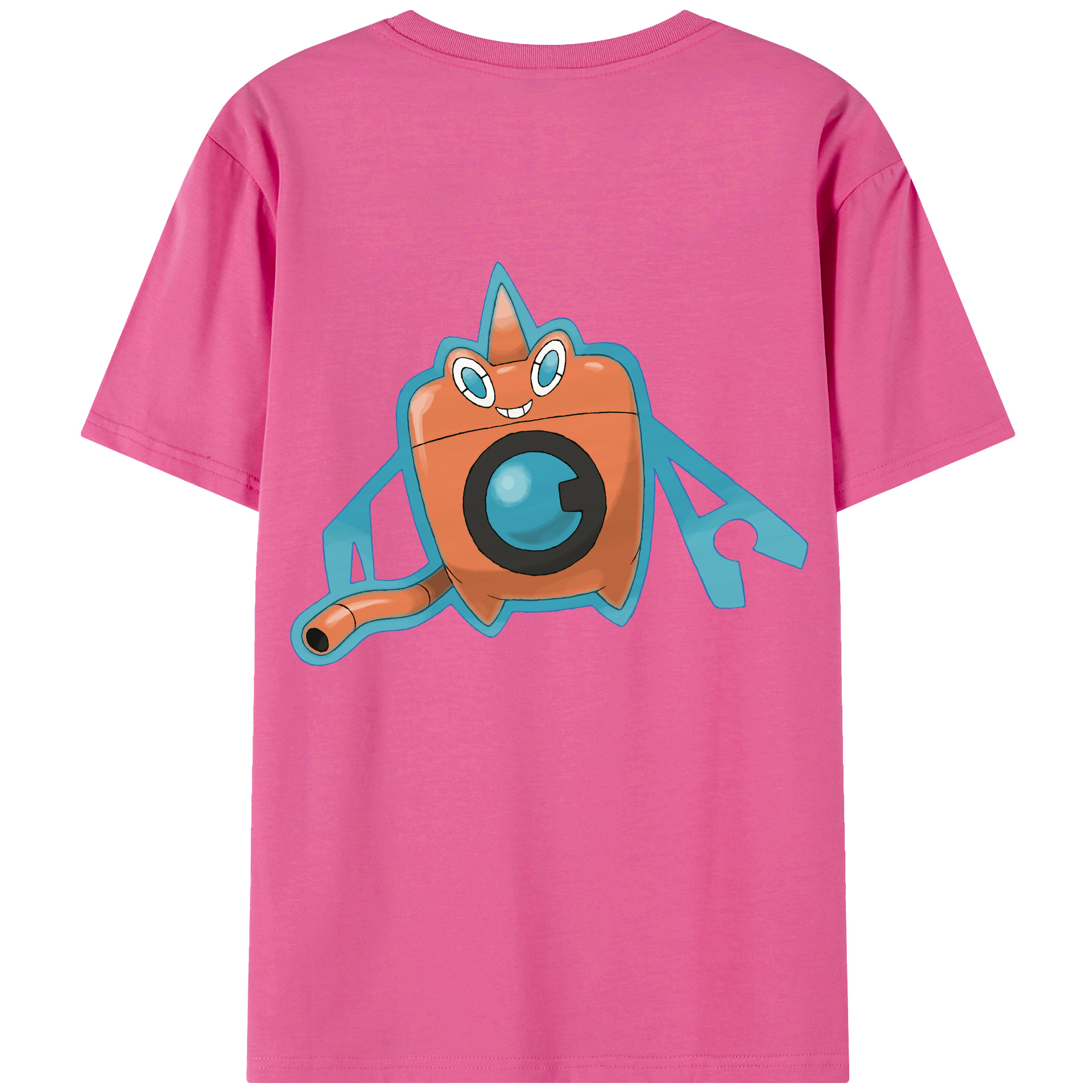 （画像用） ポケットモンスター Pokémon レディース半袖Tシャツ(バックプリント)