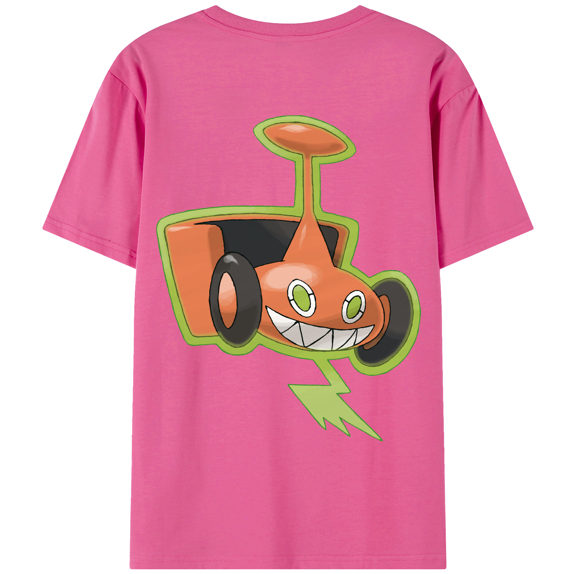 （画像用） ポケットモンスター Pokémon レディース半袖Tシャツ(バックプリント)