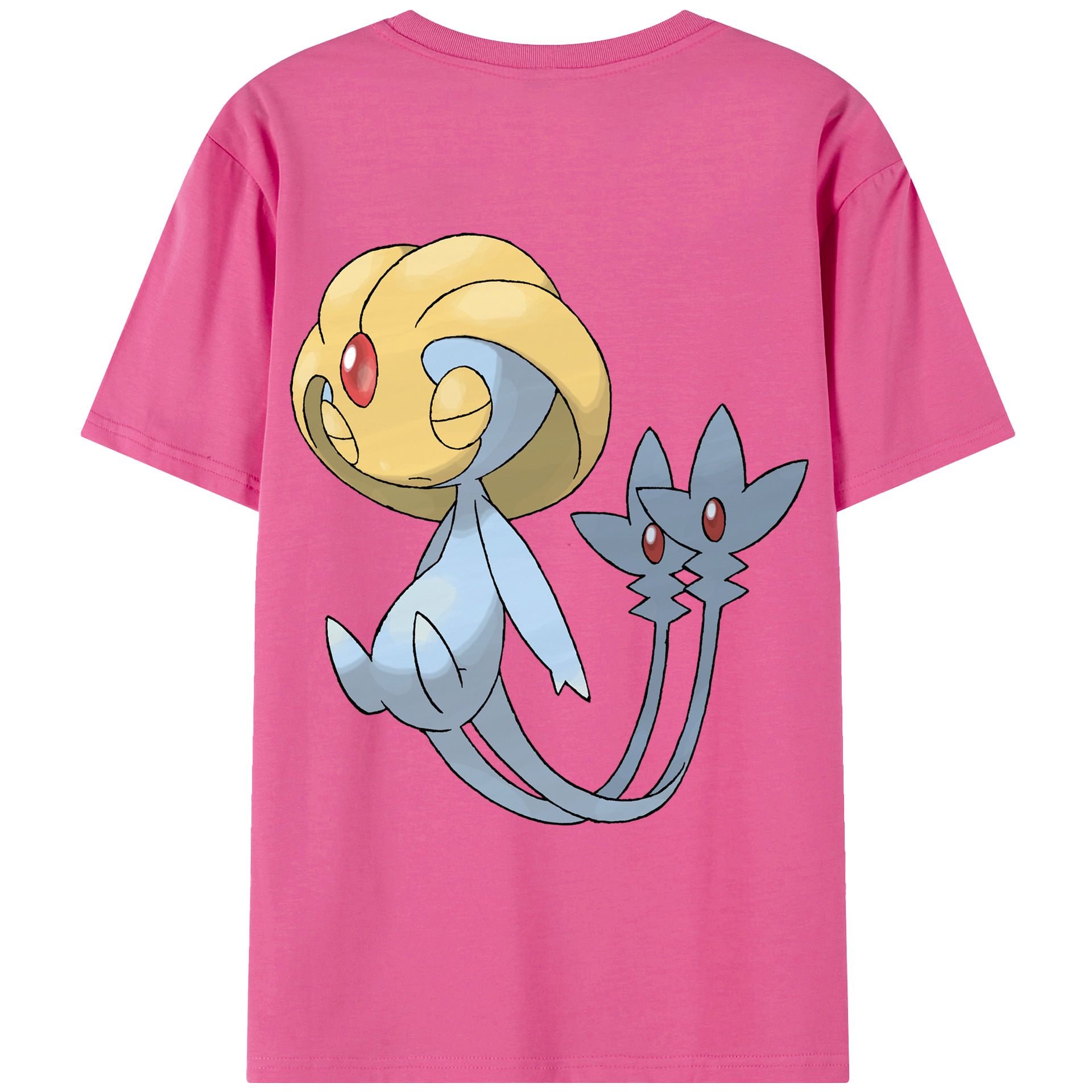 （画像用） ポケットモンスター Pokémon レディース半袖Tシャツ(バックプリント)