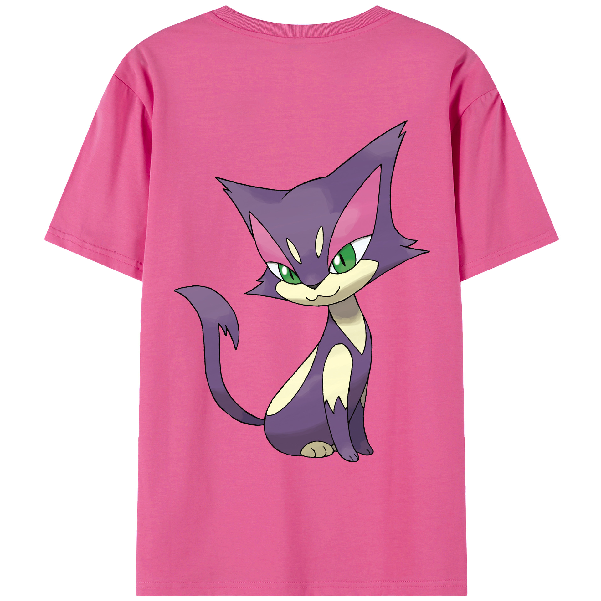 （画像用） ポケットモンスター Pokémon レディース半袖Tシャツ(バックプリント)