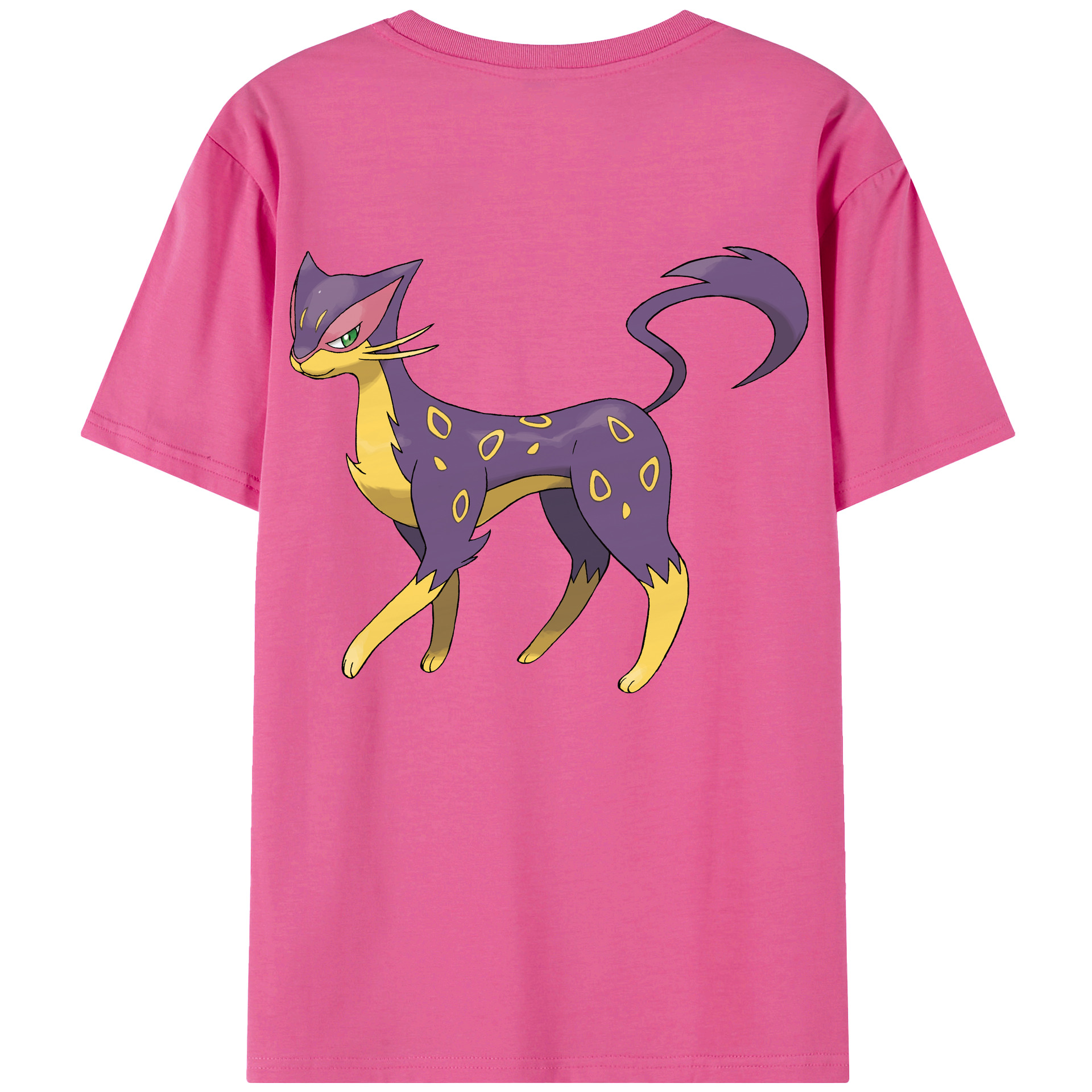 （画像用） ポケットモンスター Pokémon レディース半袖Tシャツ(バックプリント)