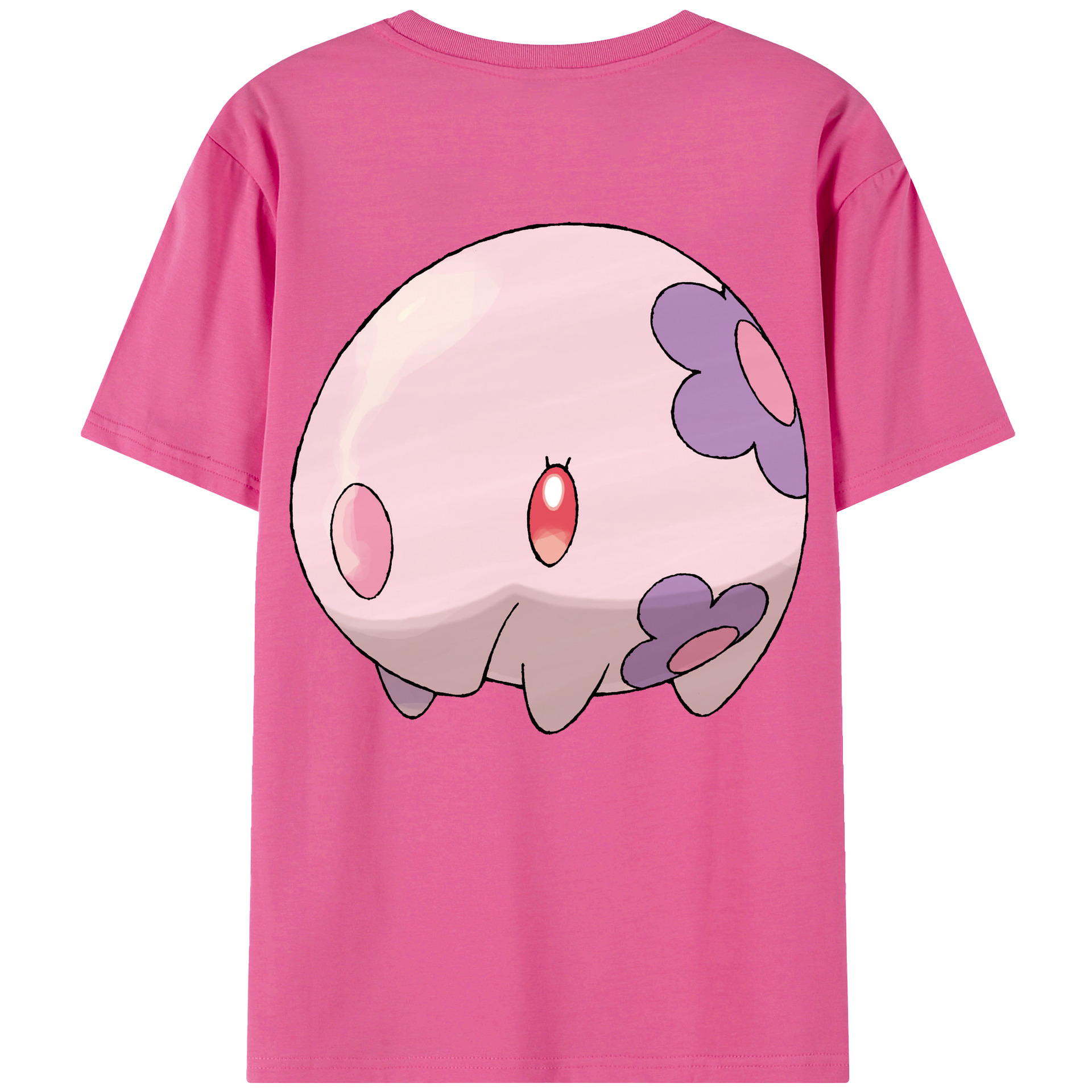 （画像用） ポケットモンスター Pokémon レディース半袖Tシャツ(バックプリント)