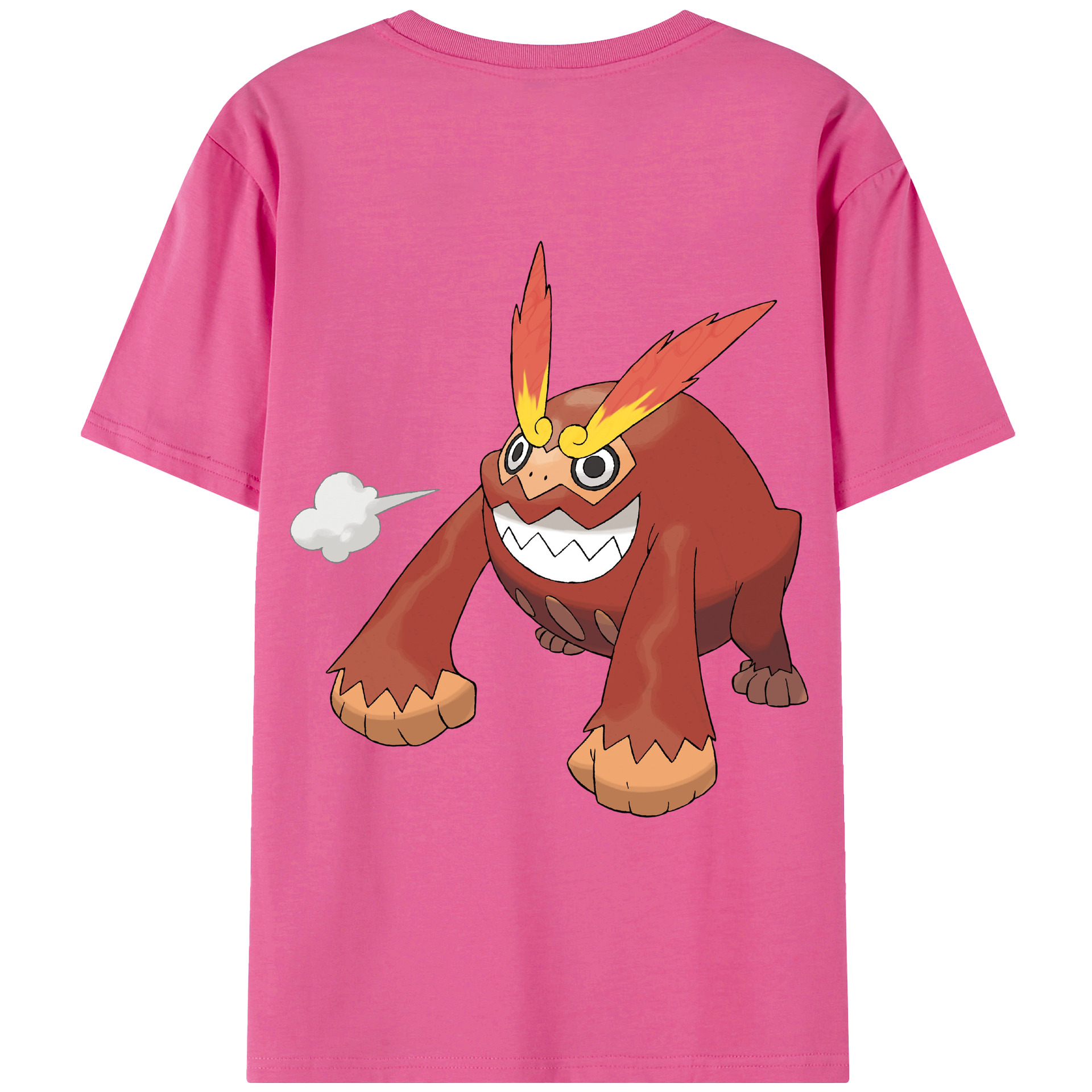 （画像用） ポケットモンスター Pokémon レディース半袖Tシャツ(バックプリント)