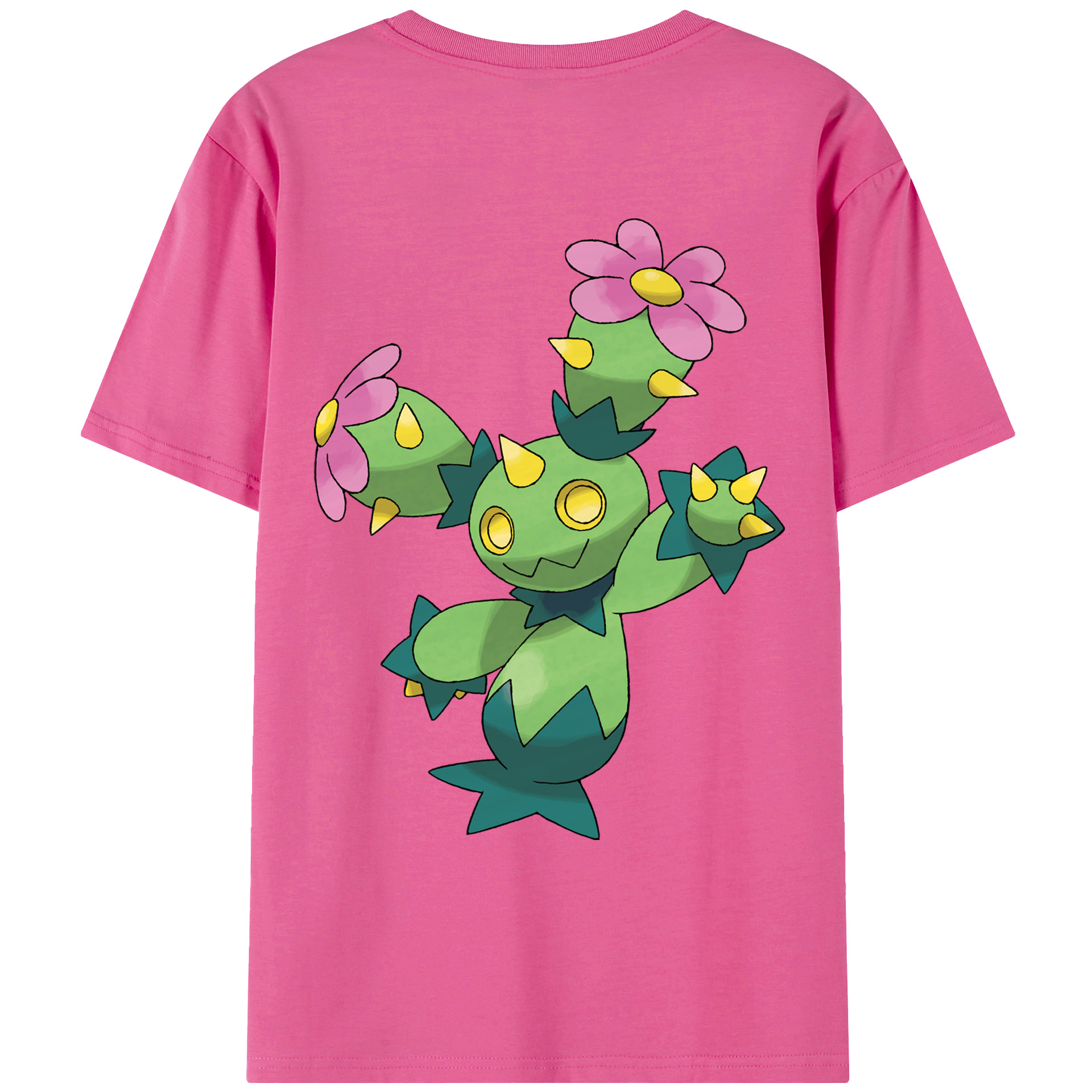 （画像用） ポケットモンスター Pokémon レディース半袖Tシャツ(バックプリント)
