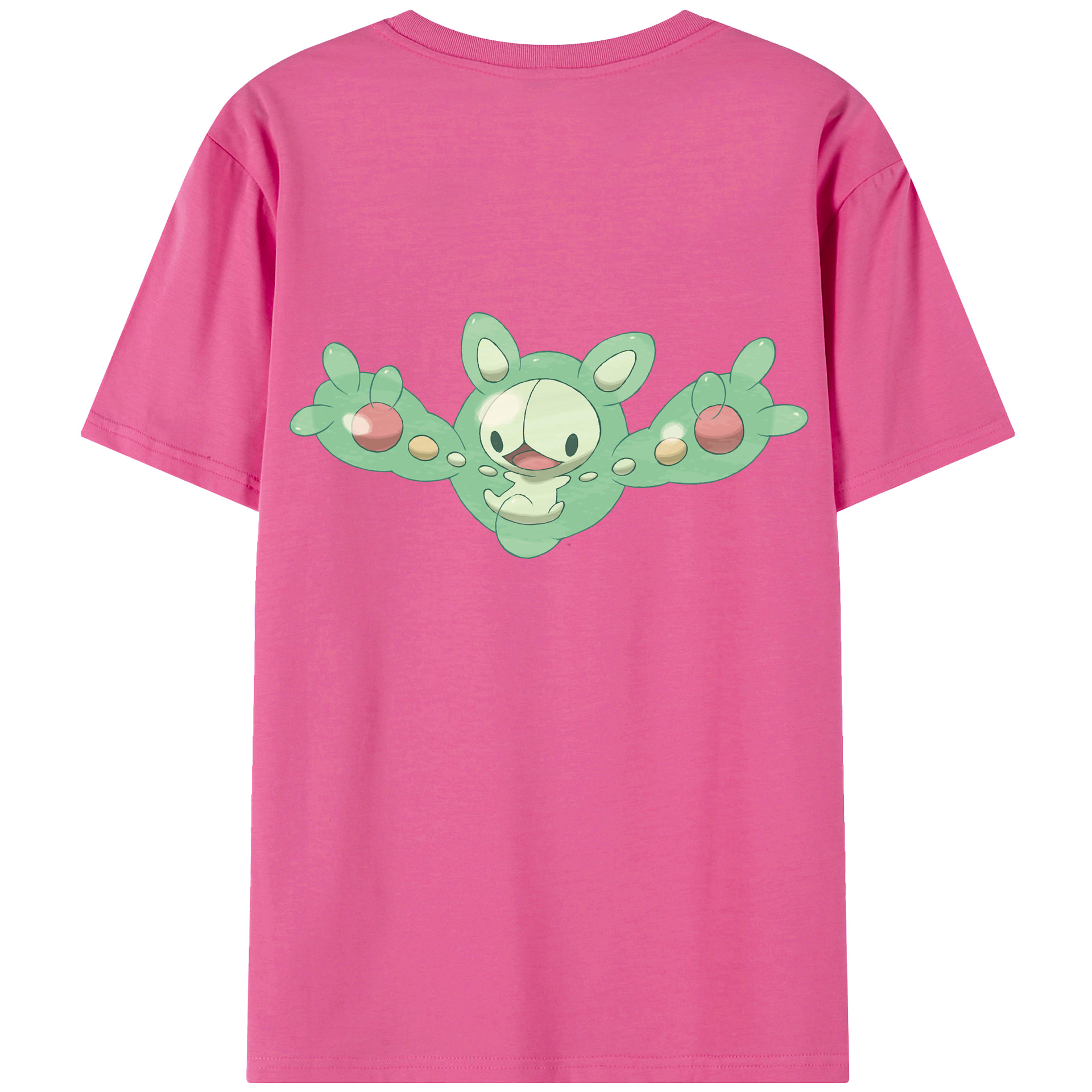 （画像用） ポケットモンスター Pokémon レディース半袖Tシャツ(バックプリント)