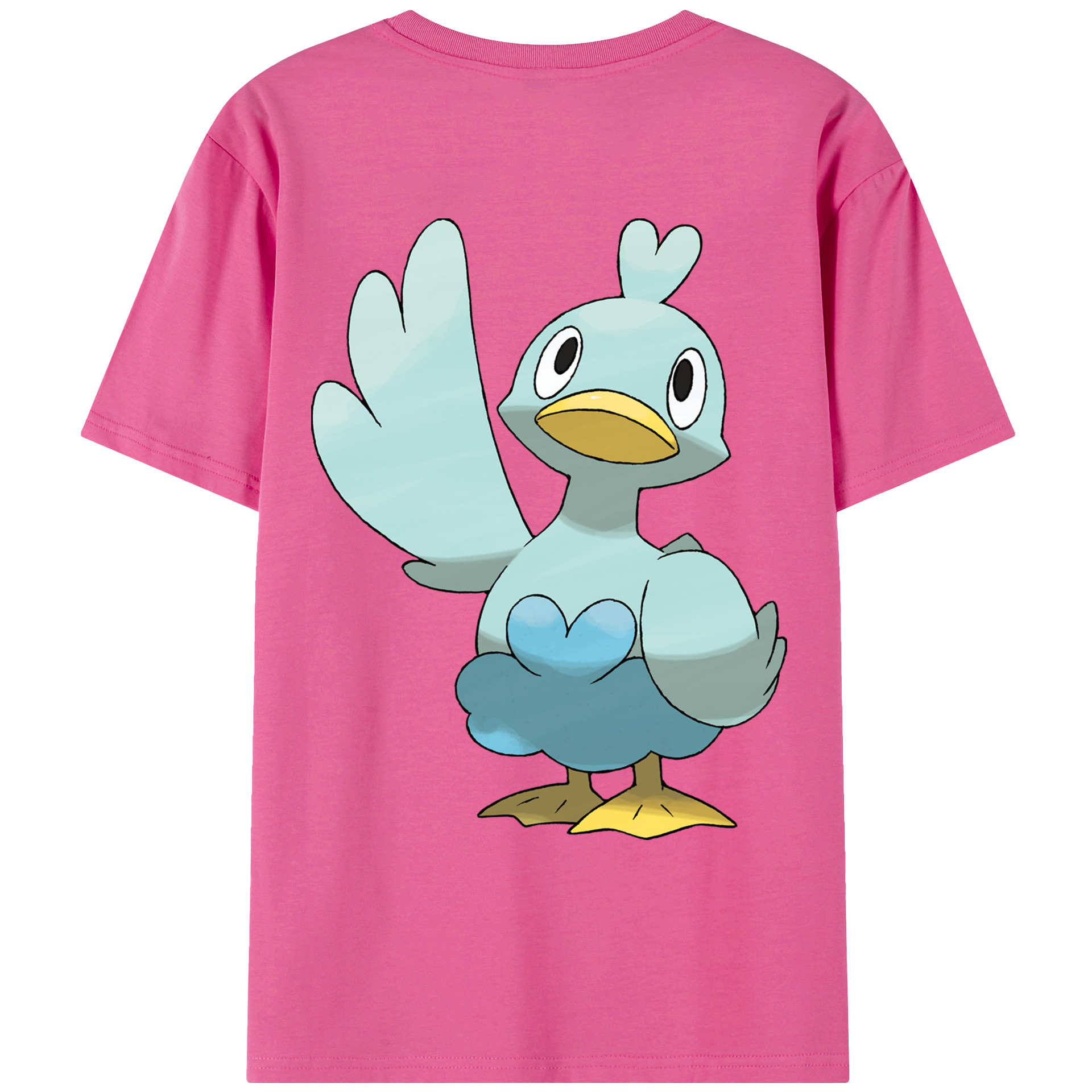 （画像用） ポケットモンスター Pokémon レディース半袖Tシャツ(バックプリント)