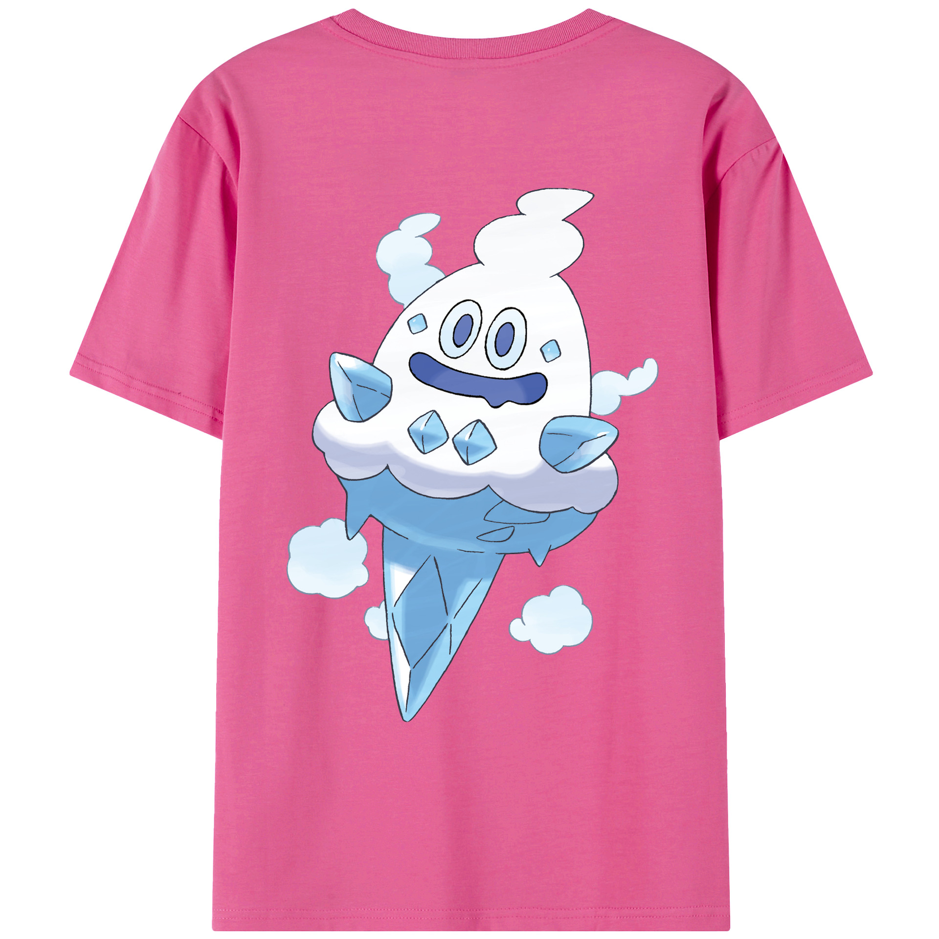 （画像用） ポケットモンスター Pokémon レディース半袖Tシャツ(バックプリント)