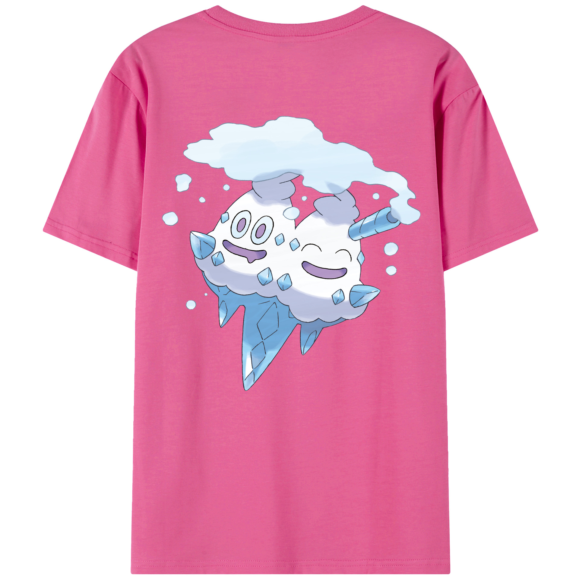 （画像用） ポケットモンスター Pokémon レディース半袖Tシャツ(バックプリント)