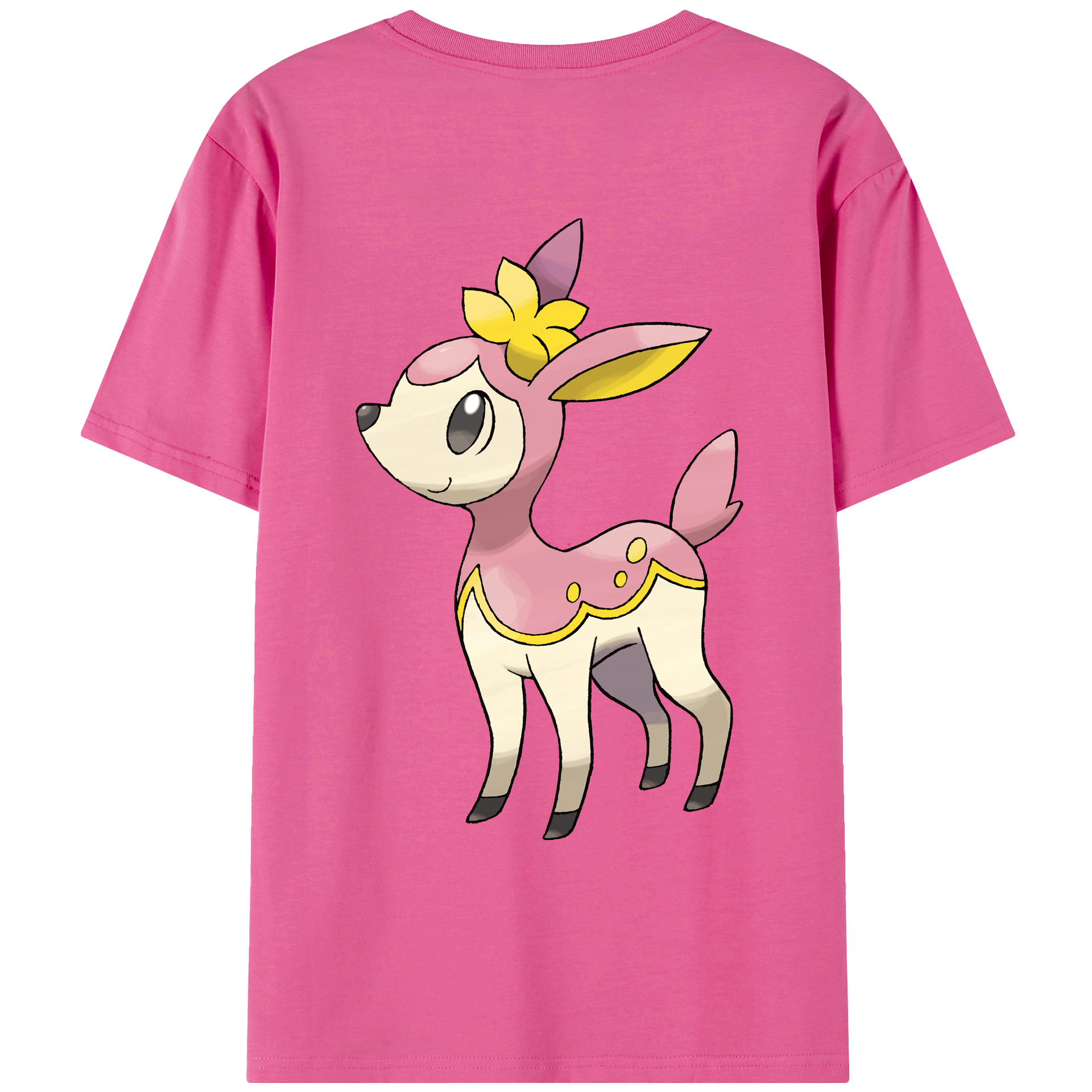 （画像用） ポケットモンスター Pokémon レディース半袖Tシャツ(バックプリント)